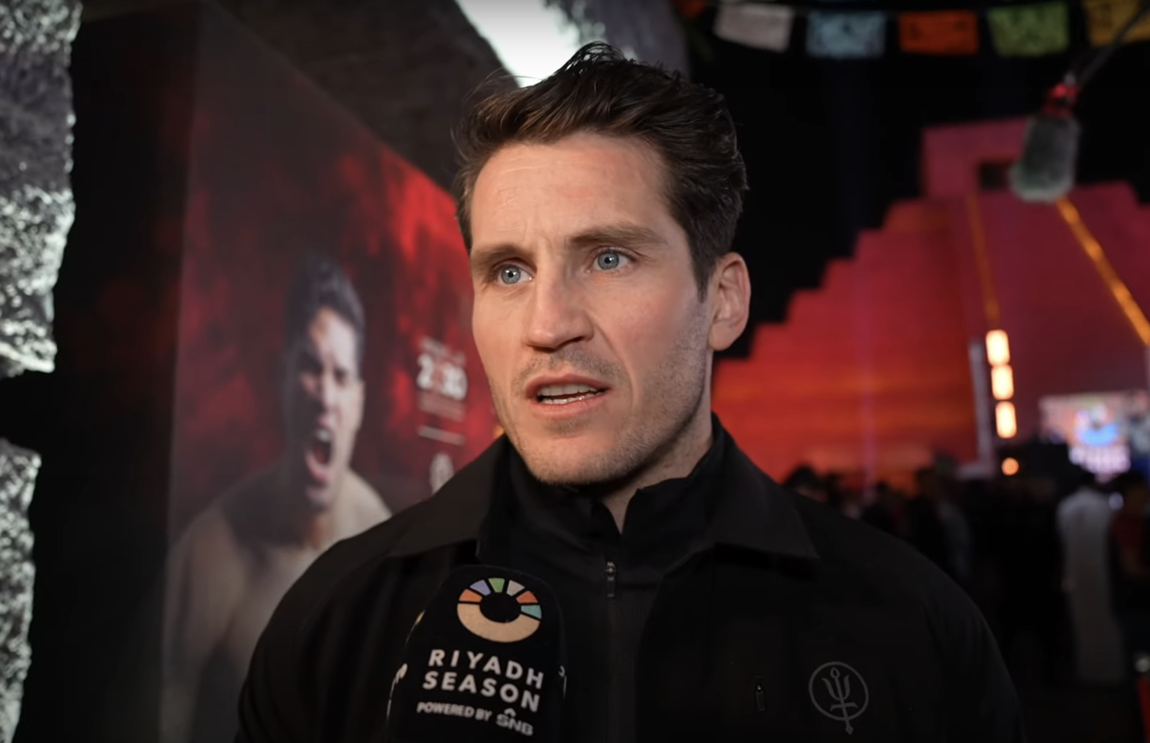Shane McGuigan interviewed in Riyadh