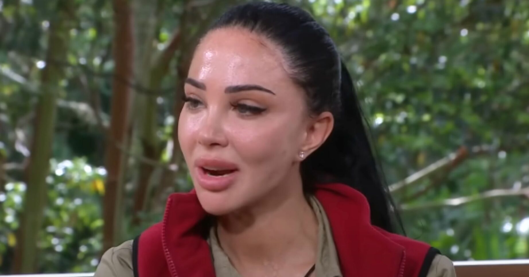 Tulisa Contostavlos speaking in I'm A Celebrity exit interview