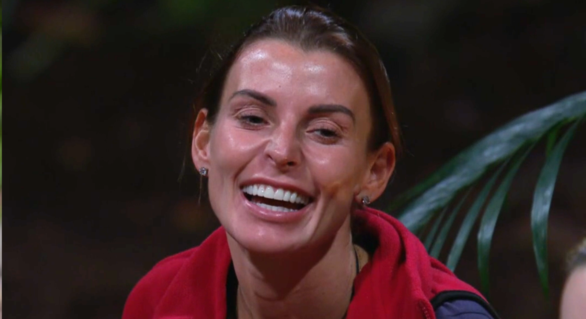 Emotional Coleen smiles while reading the letter from her family 