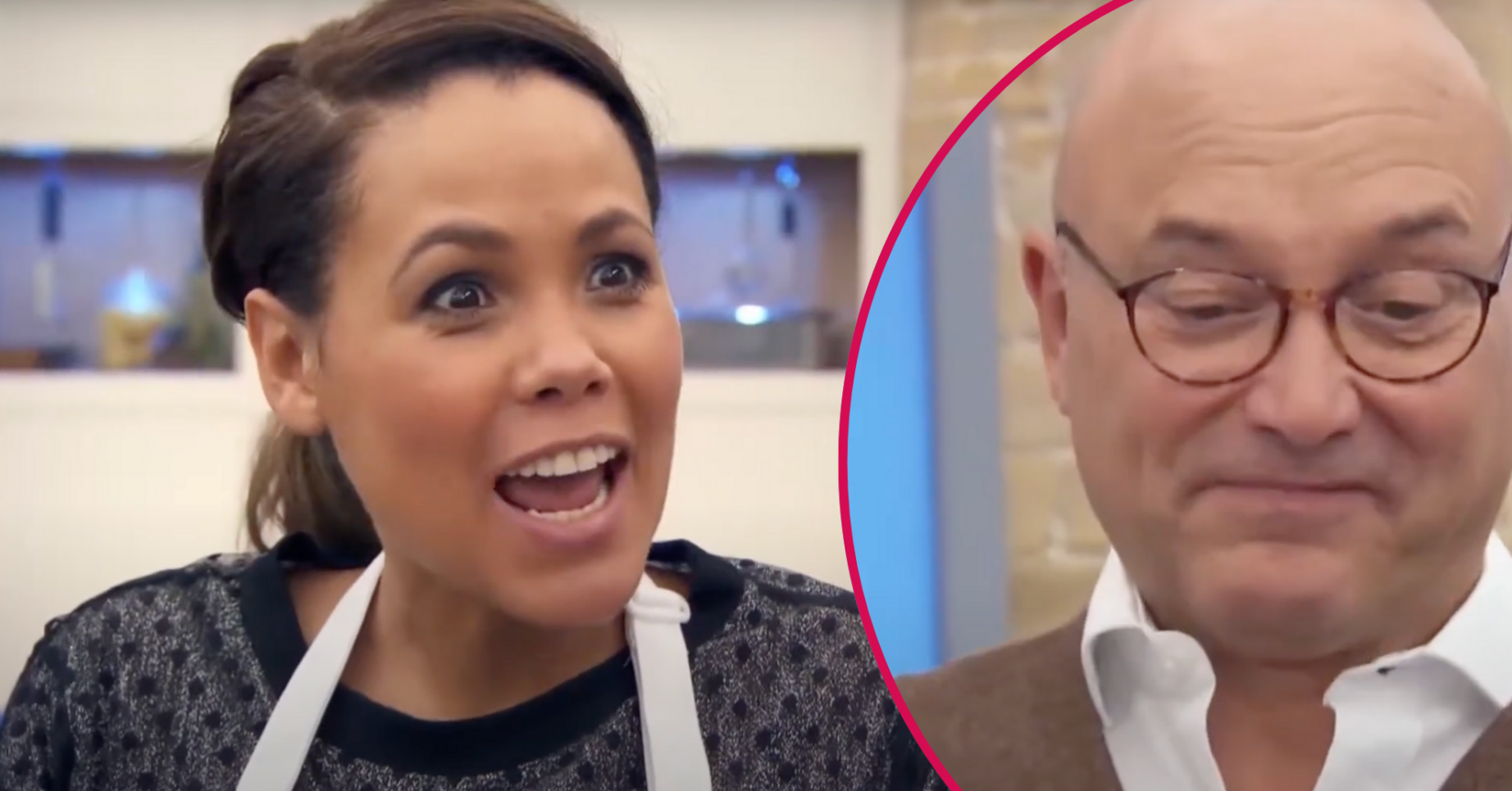 Gregg Wallace / Jean Johansson Celeb MasterChef