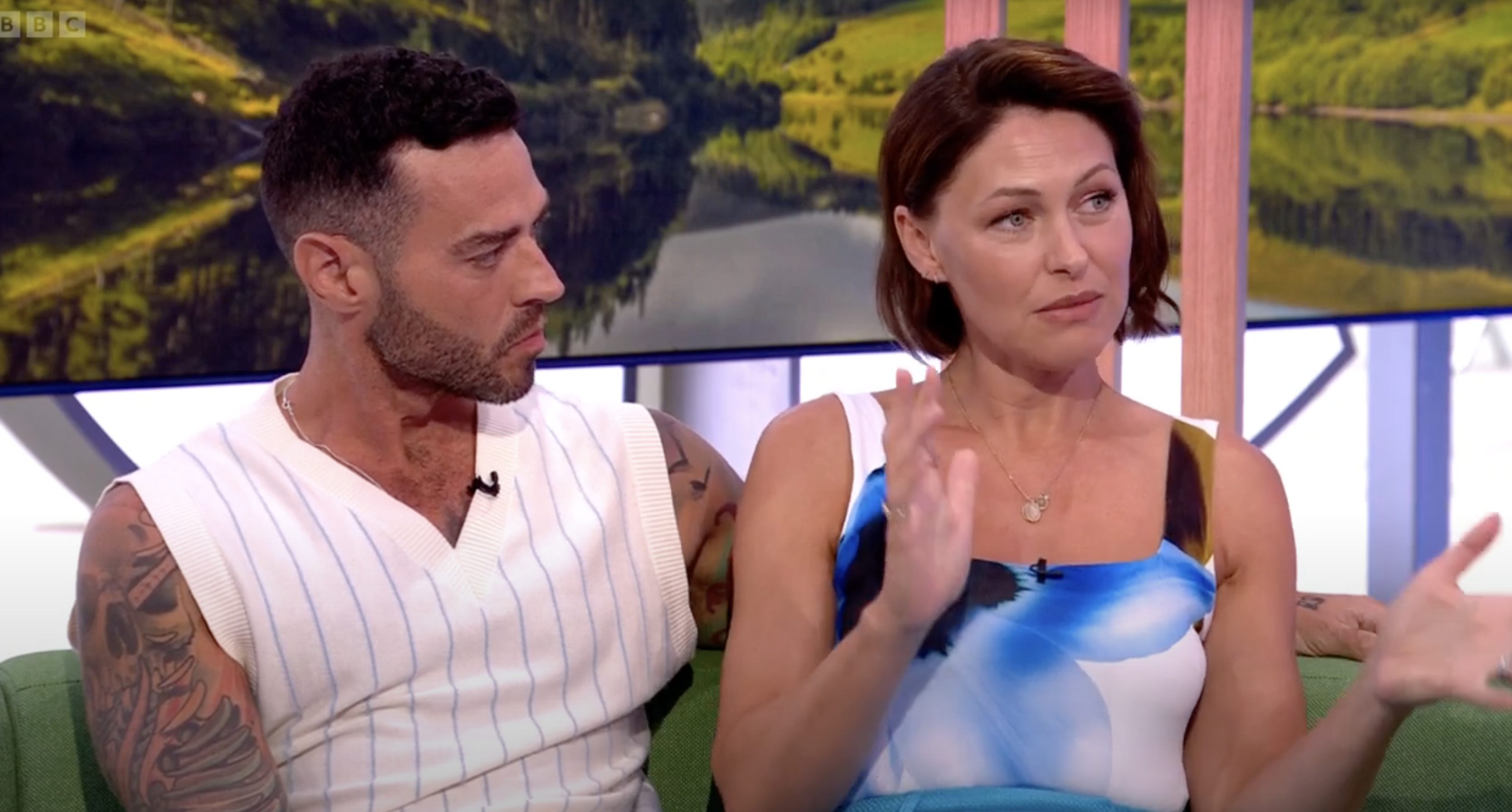 Matt and Emma Willis on bbc one show