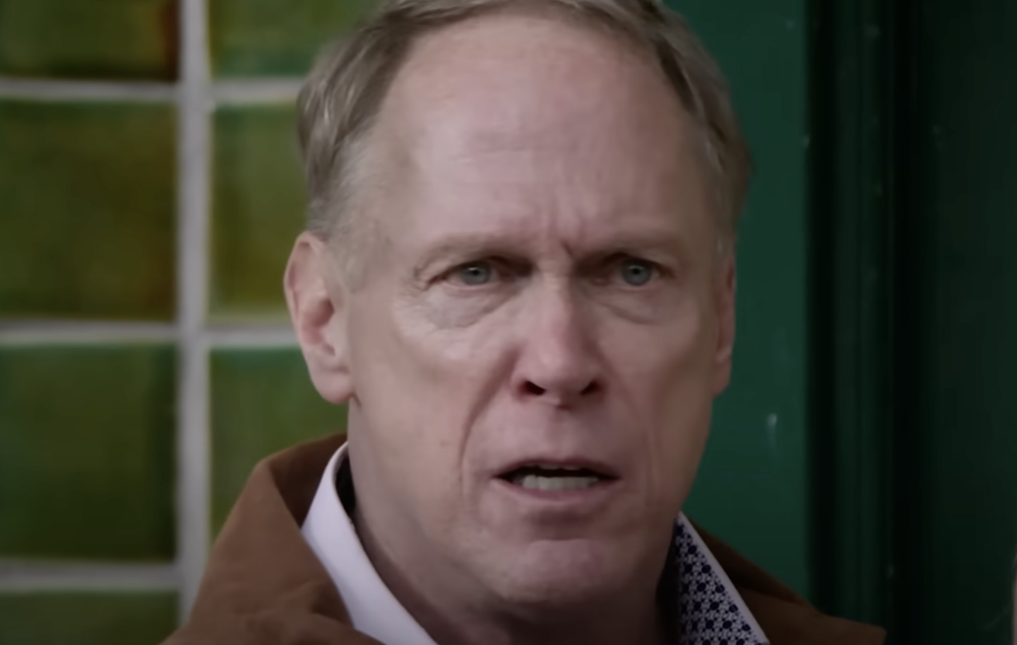 Corrie's Stephen angry