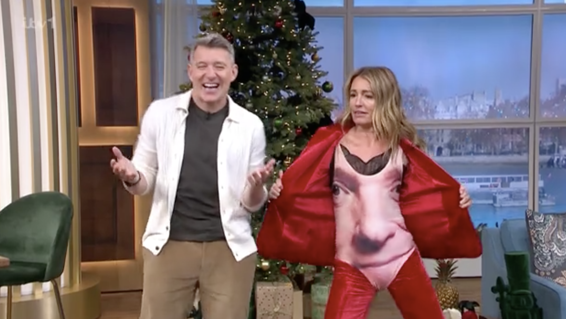 Cat Deeley and Ben Shephard on This Morning