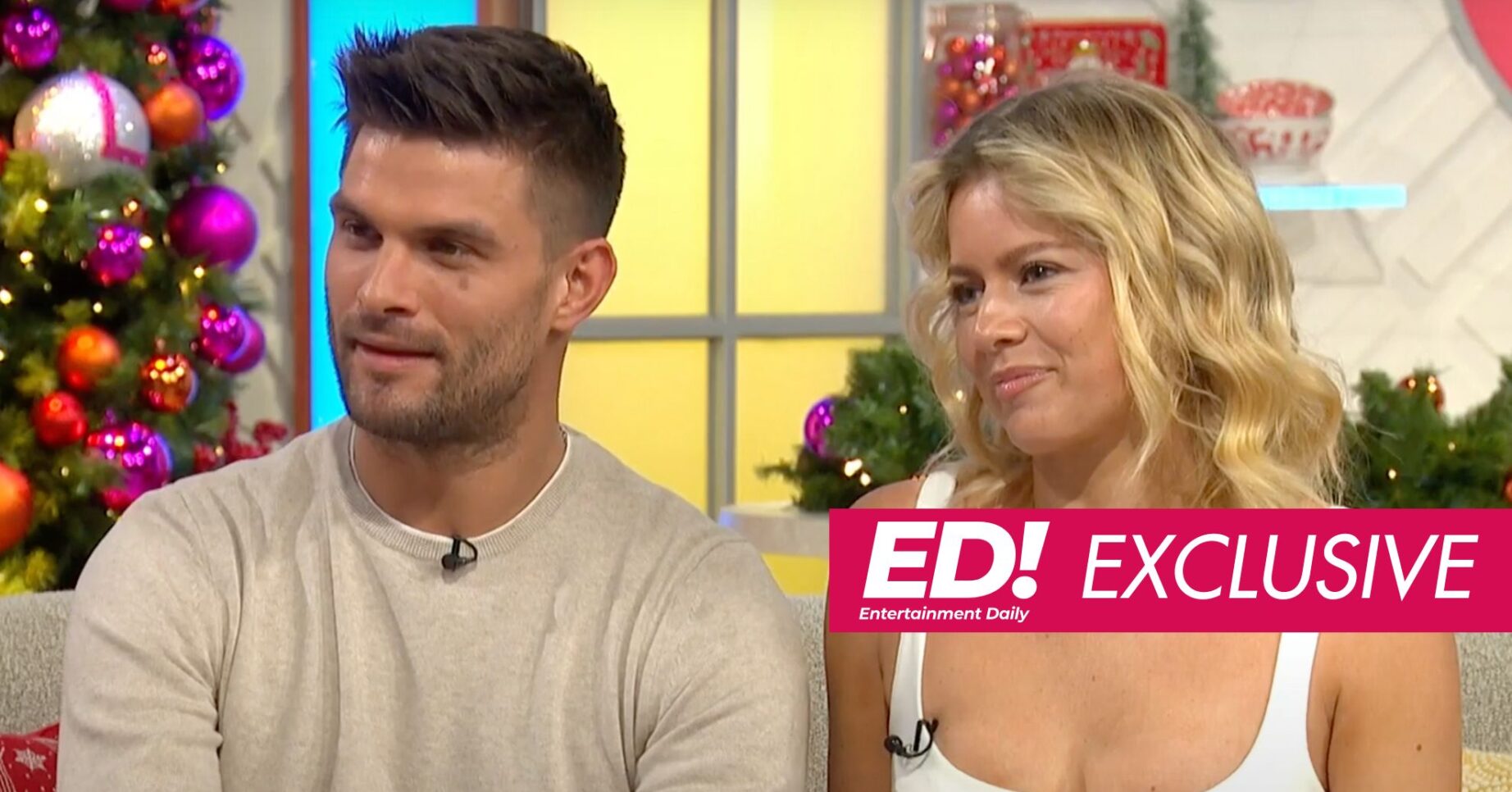 Tasha Ghouri and Aljaz on Lorraine