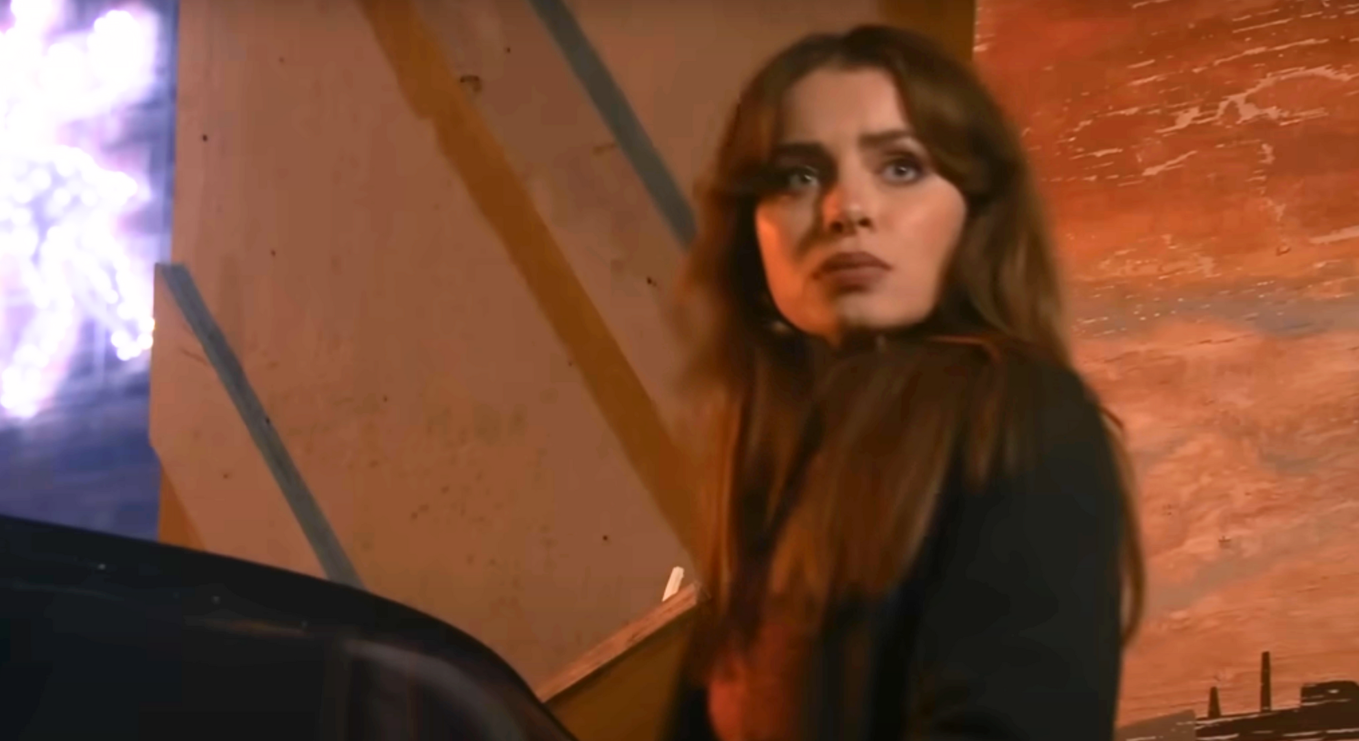 Daisy looks scared Coronation Street