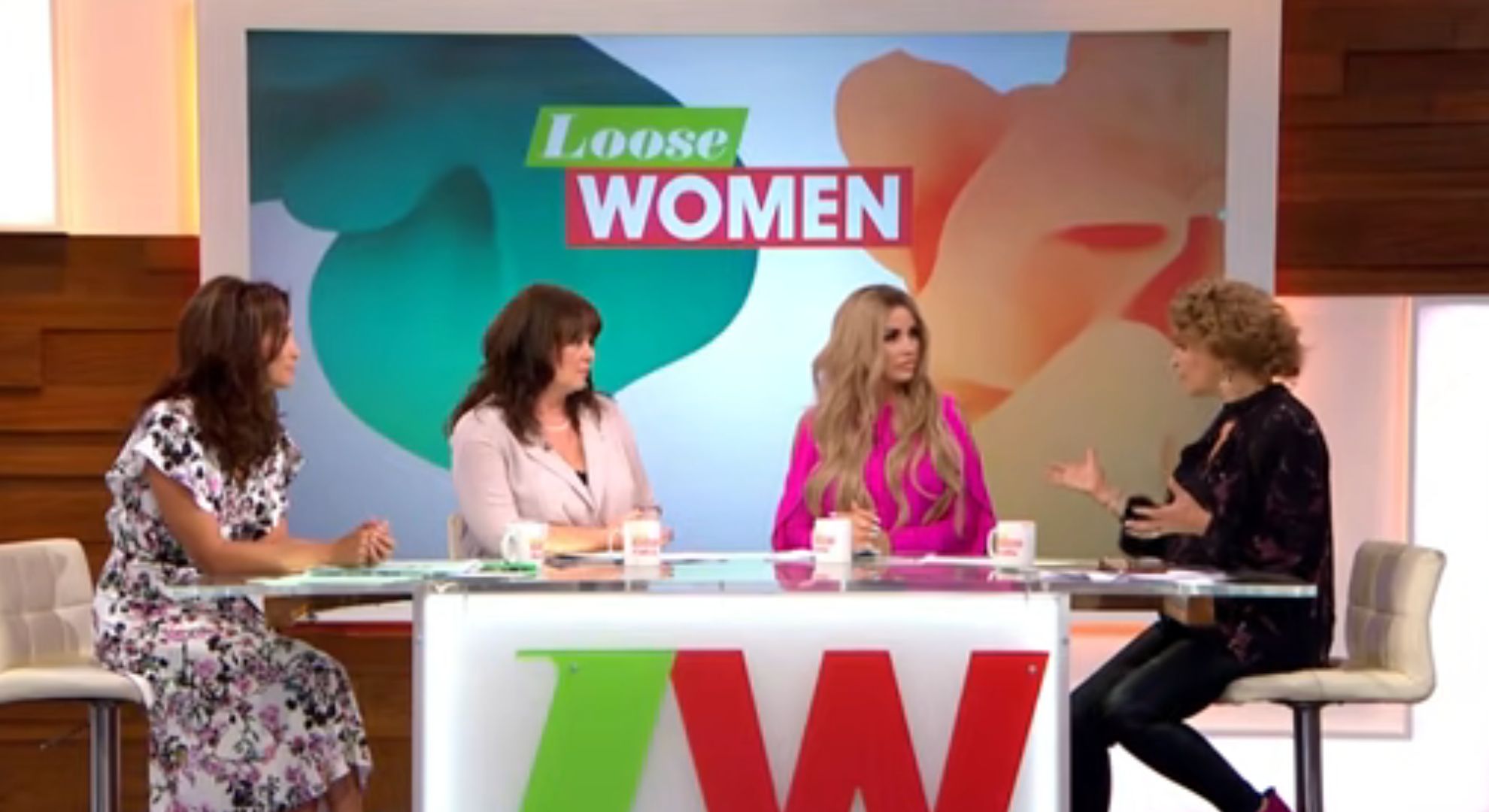 Katie Price on Loose Women panel 2017
