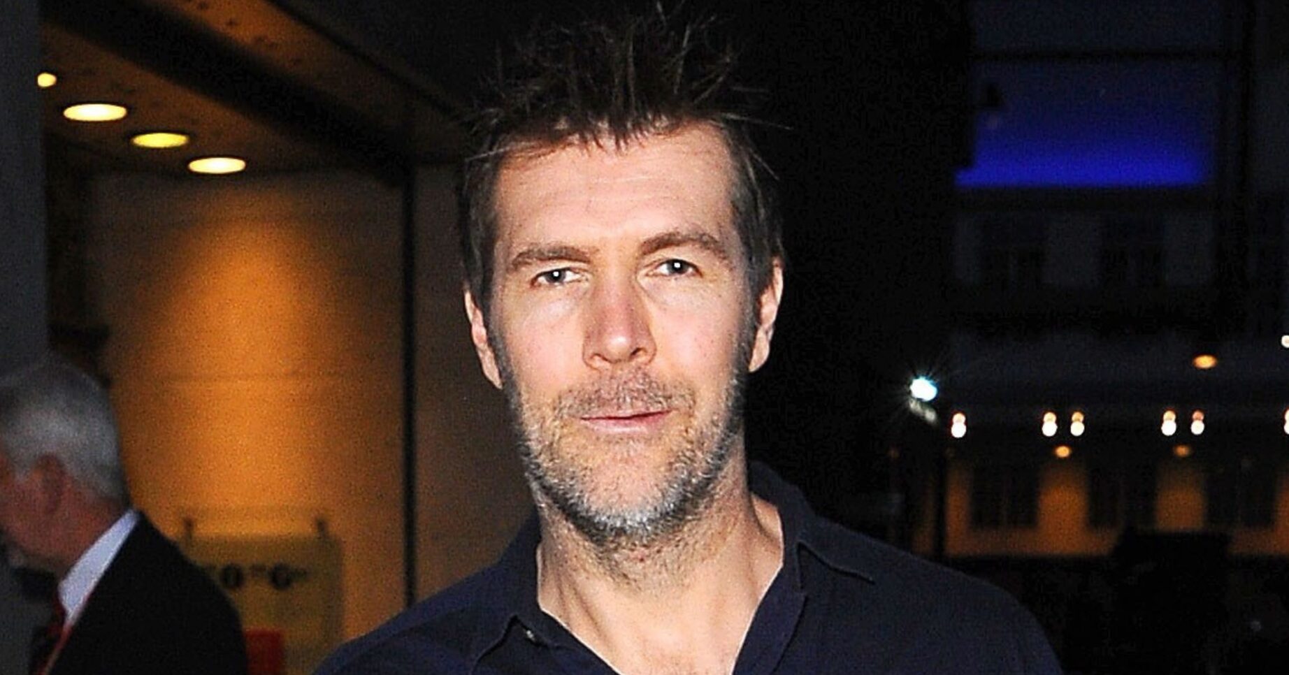 Rhod Gilbert frowning