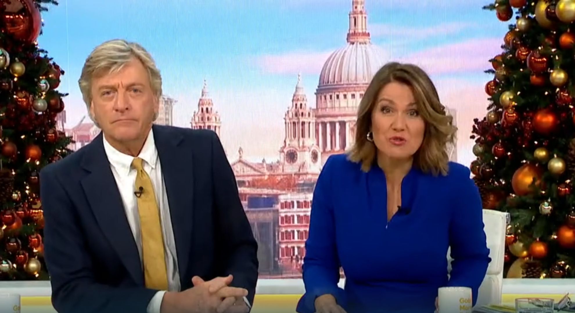 Richard Madeley and Susanna Reid on GMB