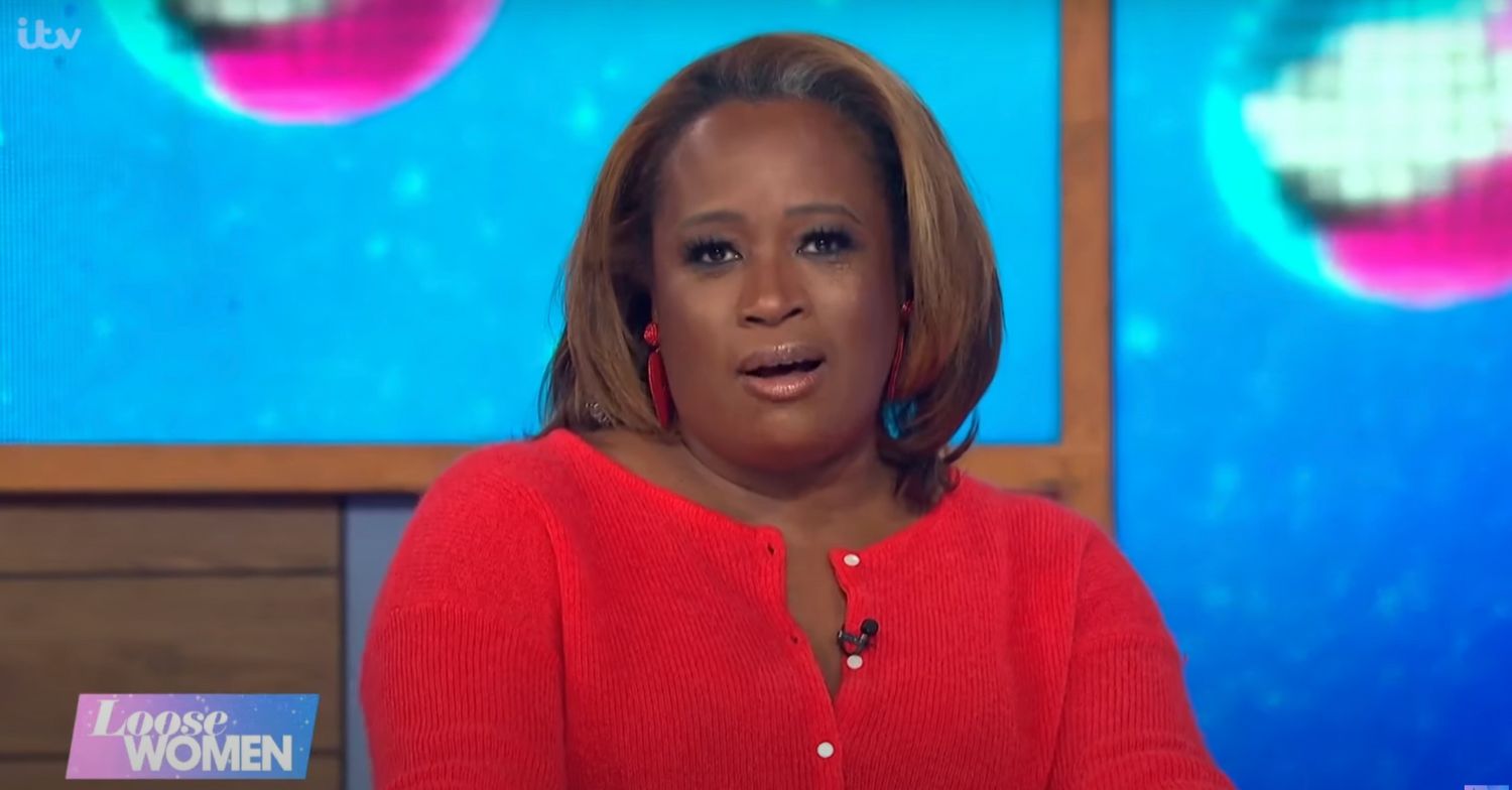 Charlene White speaking on loose Women