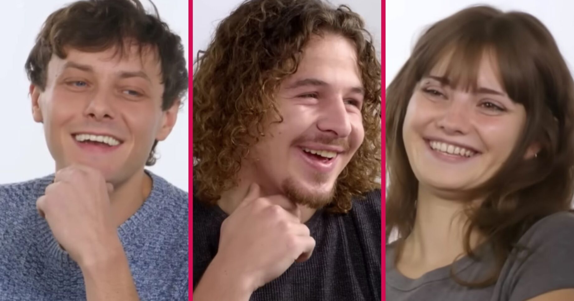 Outnumbered kids smiling