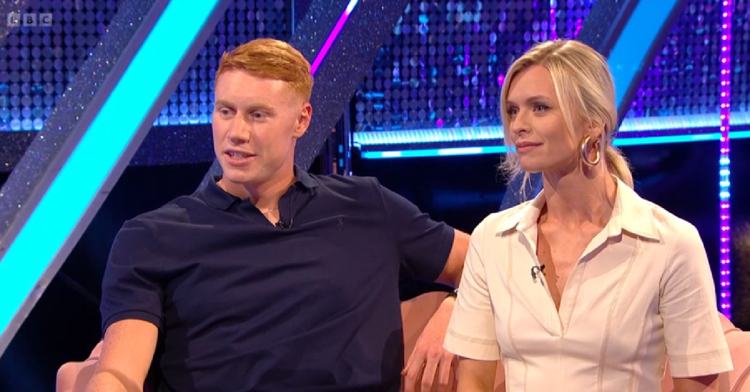Tom Dean and Nadiya Bychkova on Strictly It Takes Two