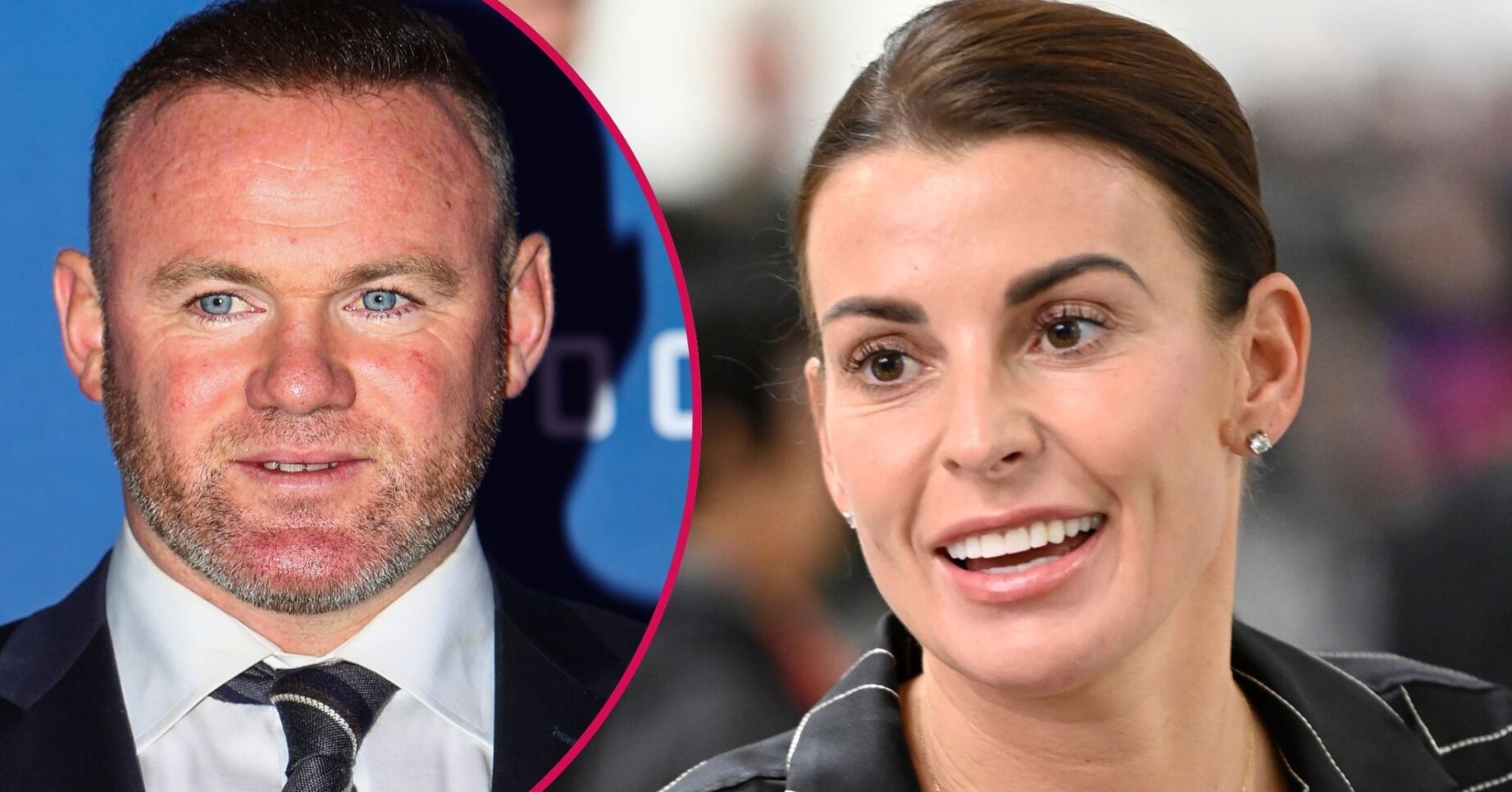 Split image of Wayne Rooney (left) and Coleen Rooney (right)