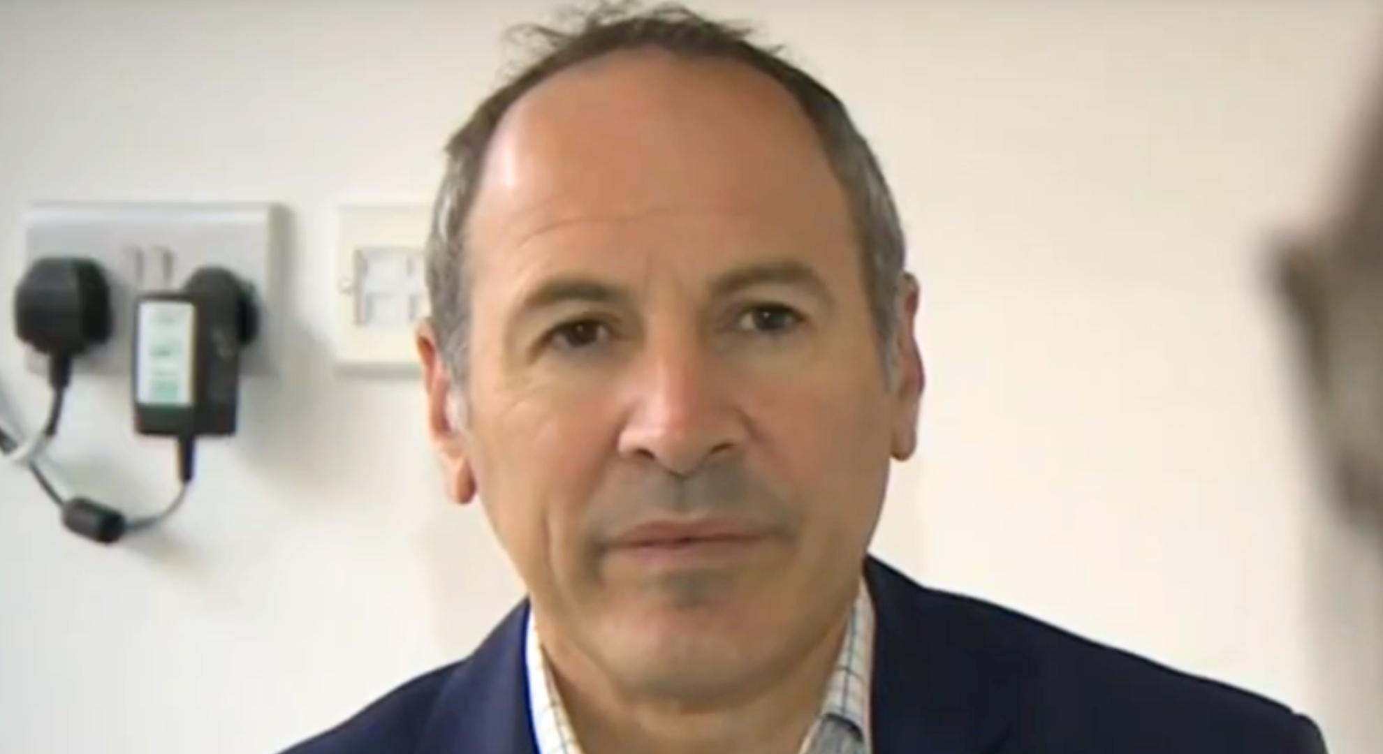 BBC News presenter Will Glennon speaking to camera