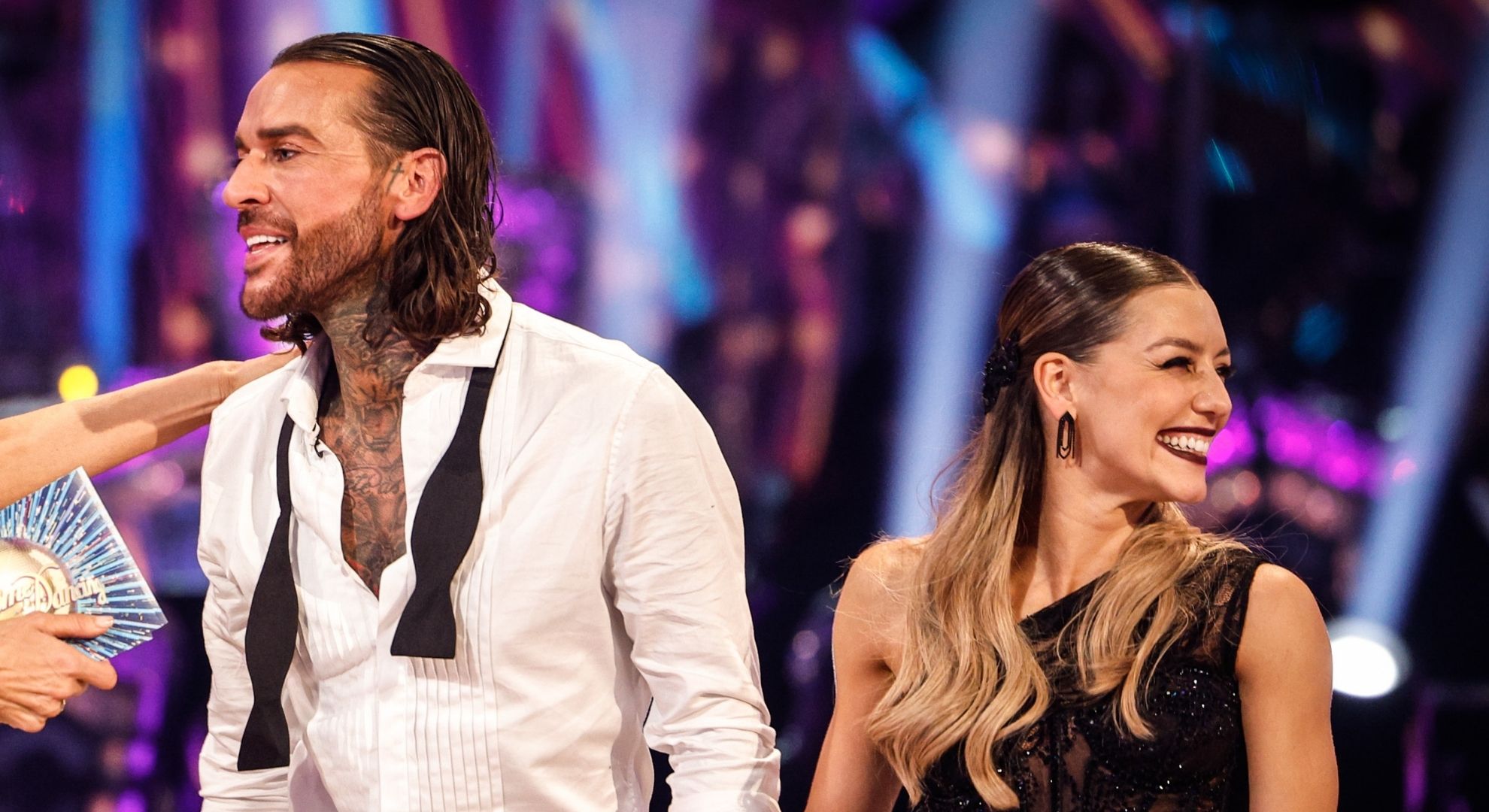 Pete Wicks and Jowita Przystal on Strictly