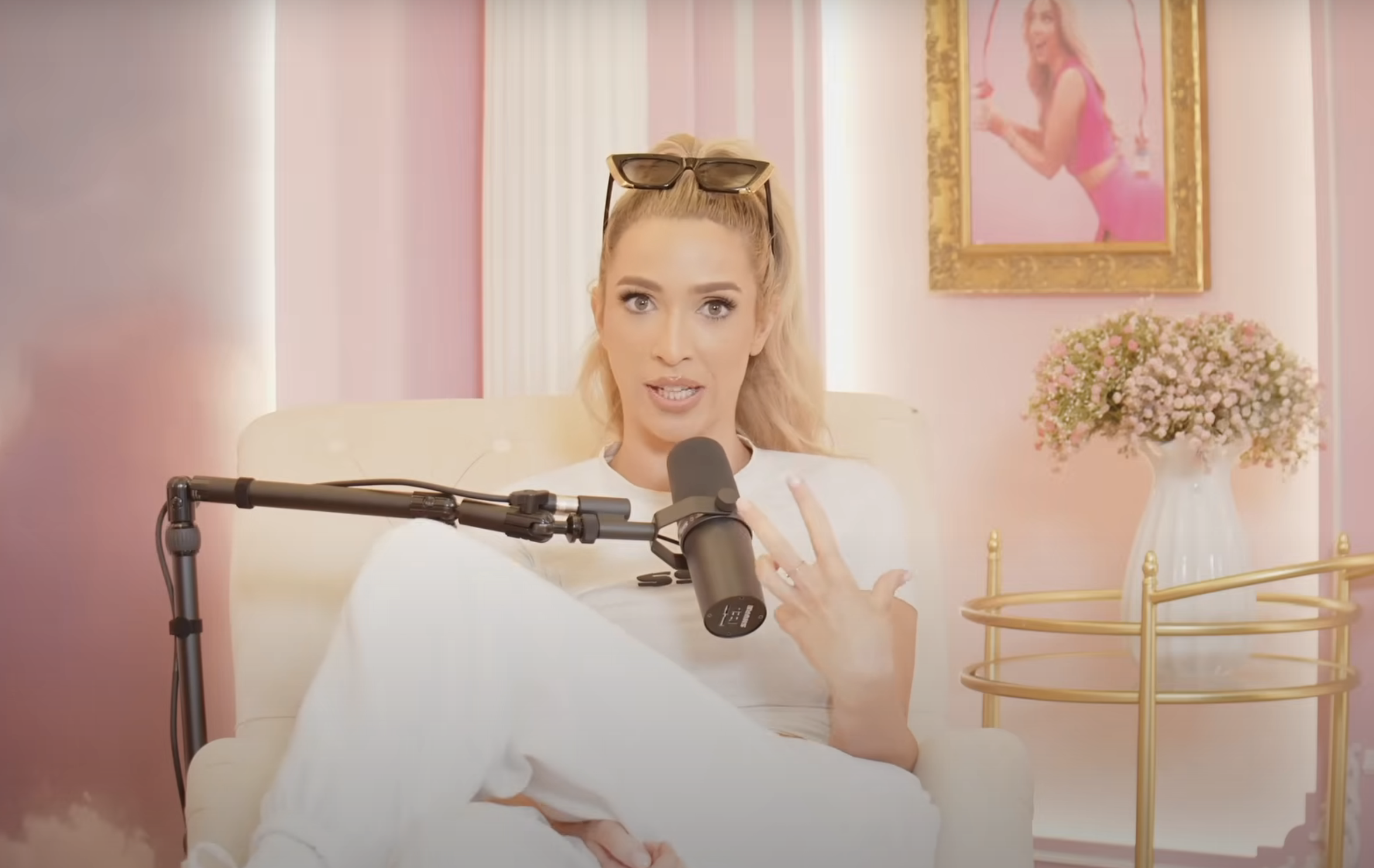 GK Barry’s on her podcast Saving Grace