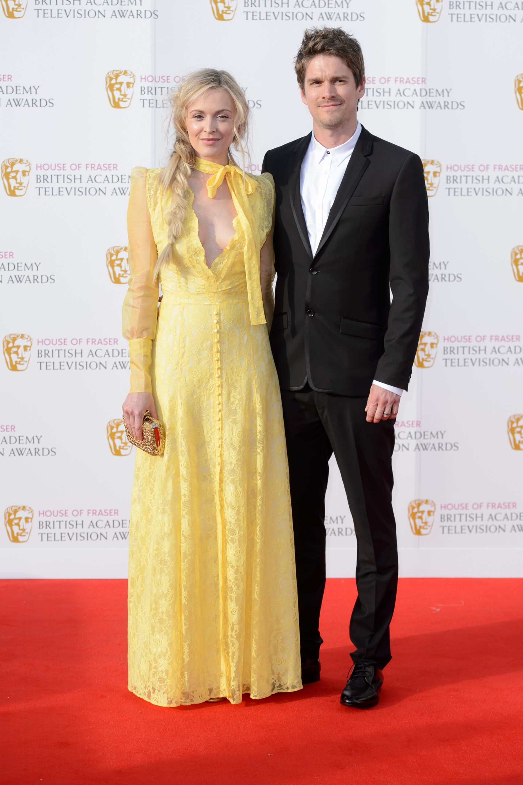 Fearne Cotton and Jesse Wood on the red carpet