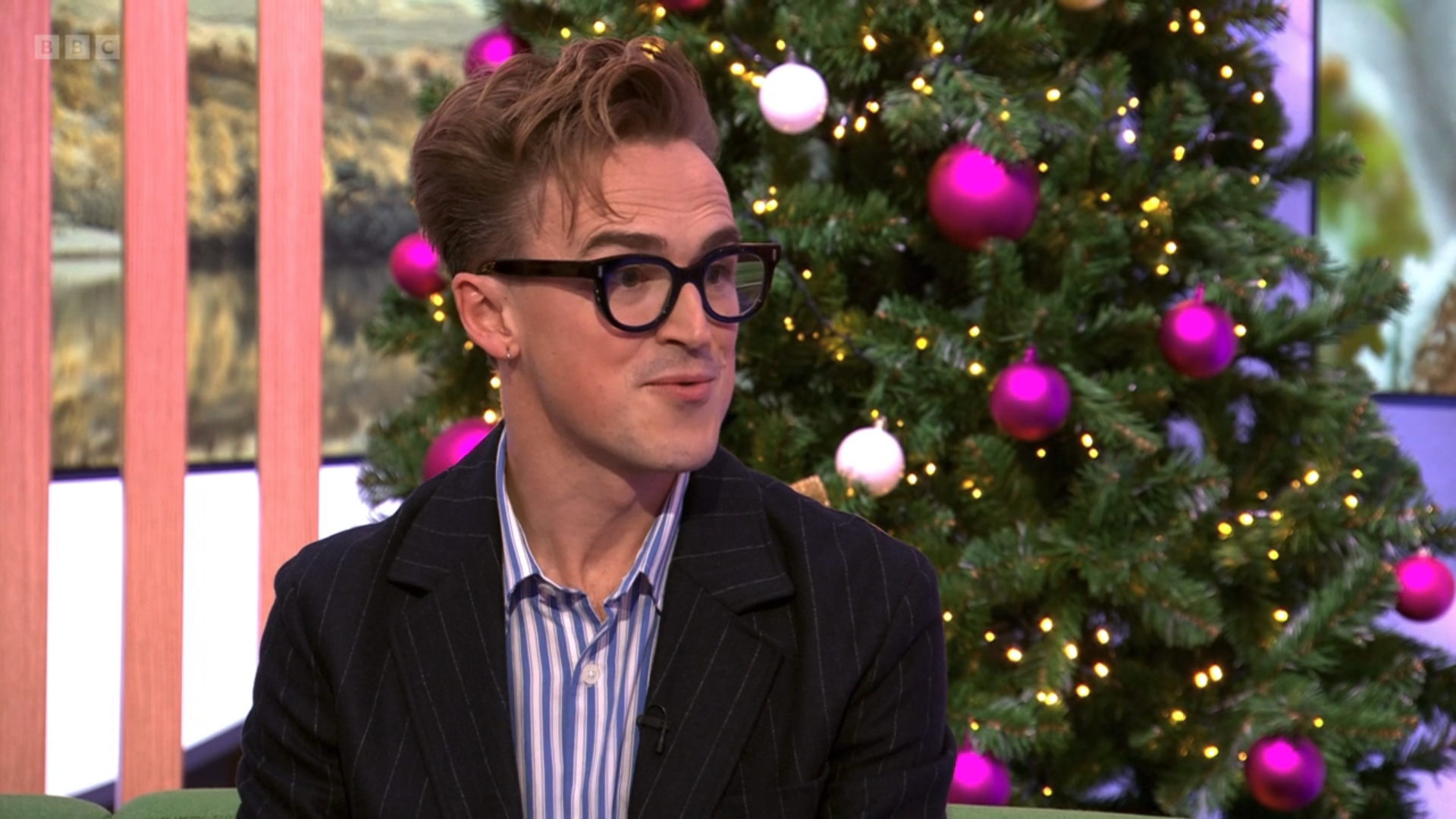 Tom Fletcher speaking on The One Show