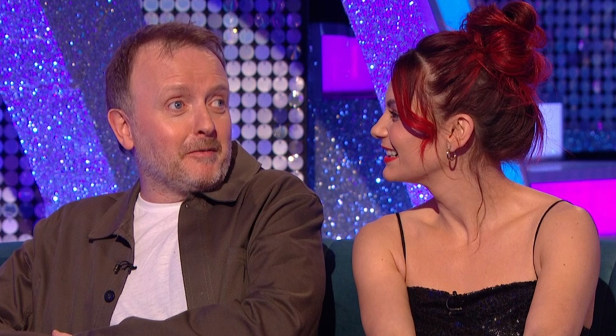 Chris McCausland and Dianne Buswell on It Takes Two