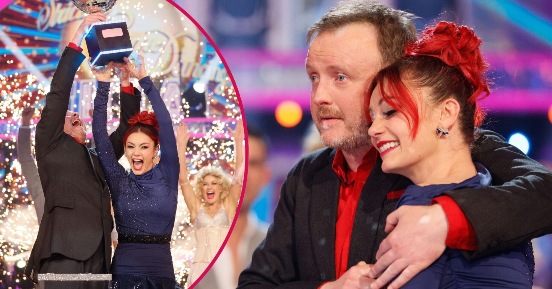 Dianne Buswell and Chris McCausland win Strictly glitterball at final