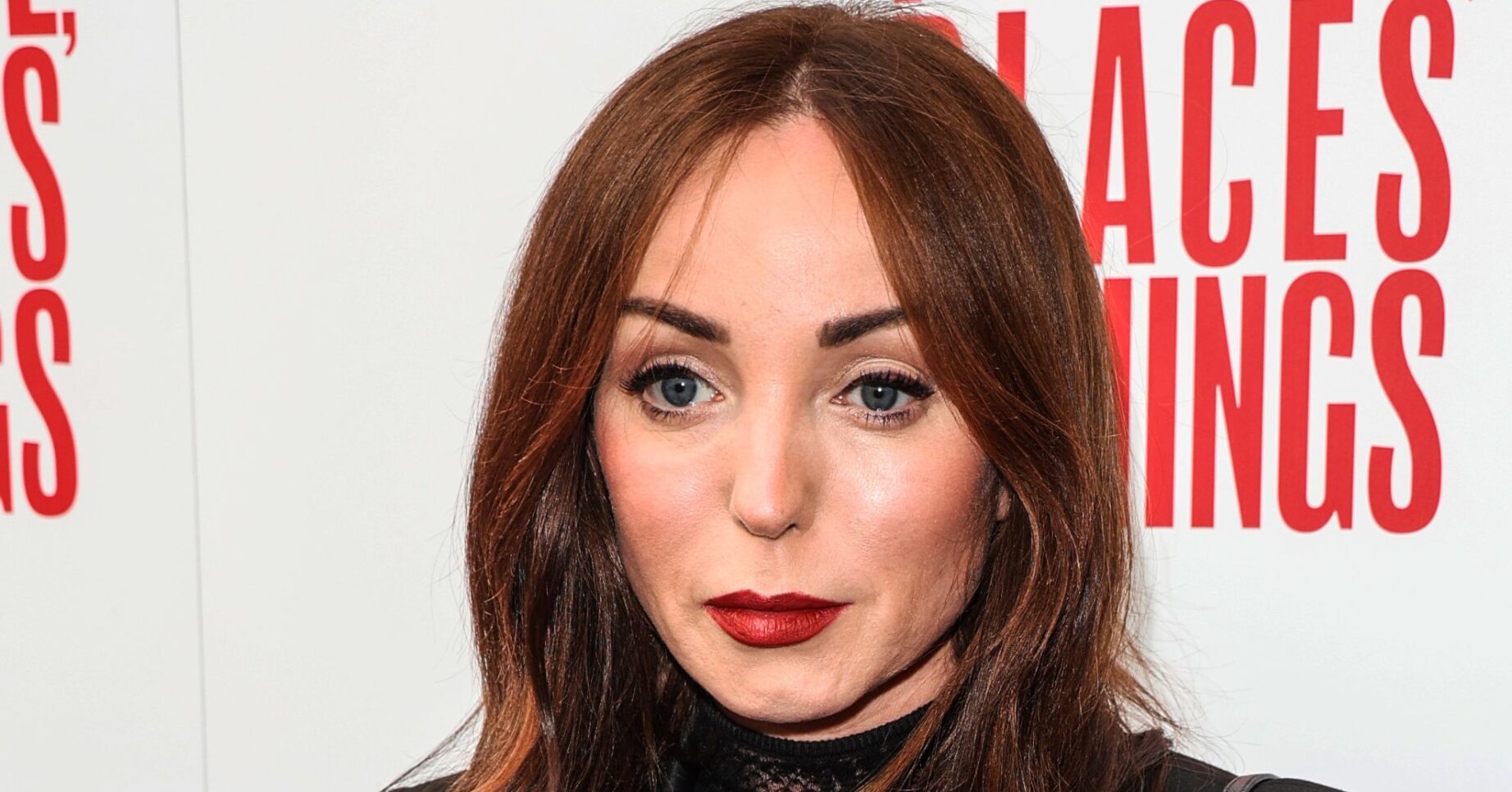 Helen George on the red carpet