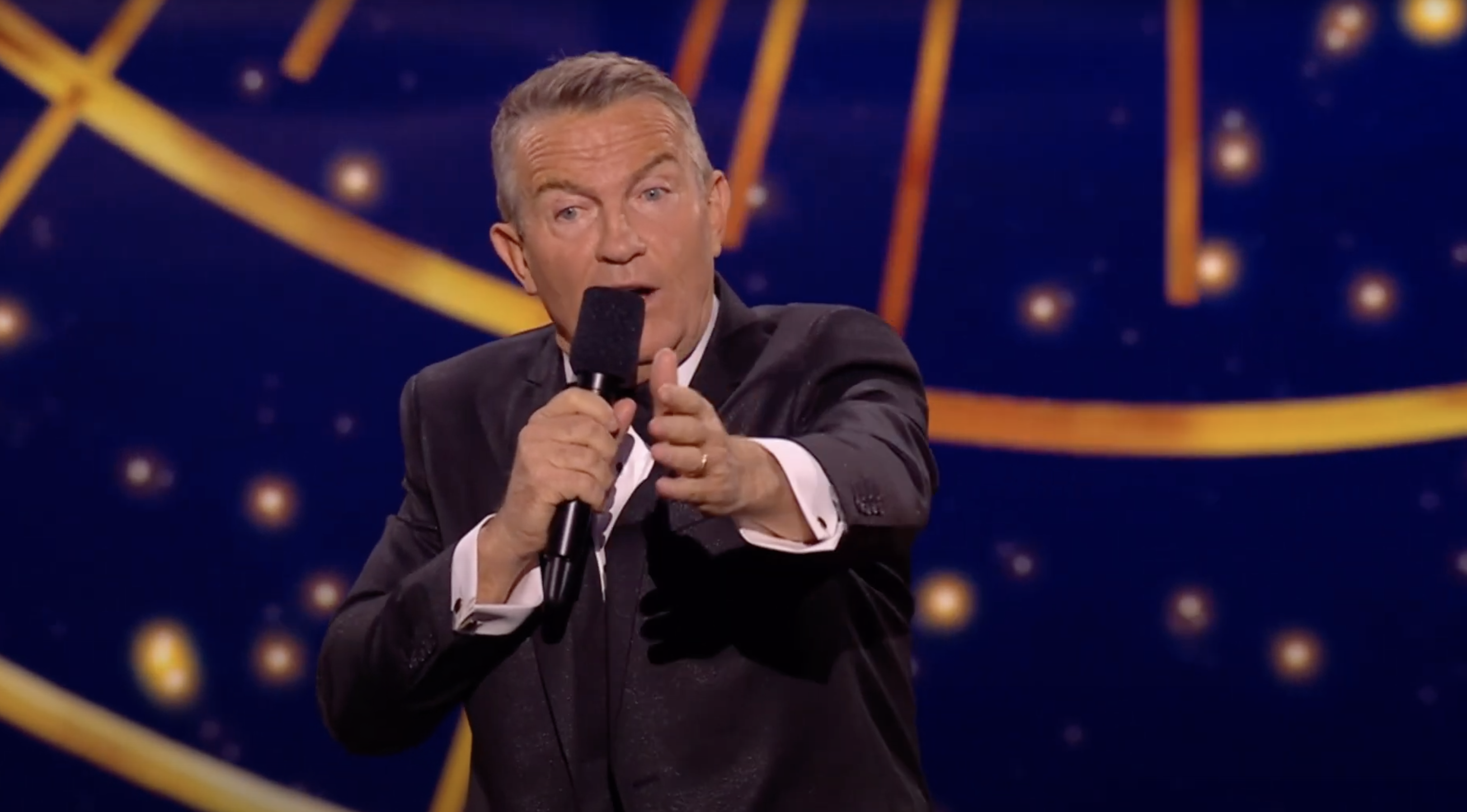 Bradley Walsh hosting the Royal Variety Show 2023