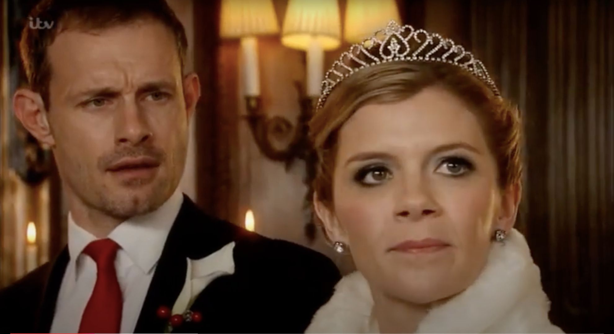 Leanne and Nick on Coronation Street