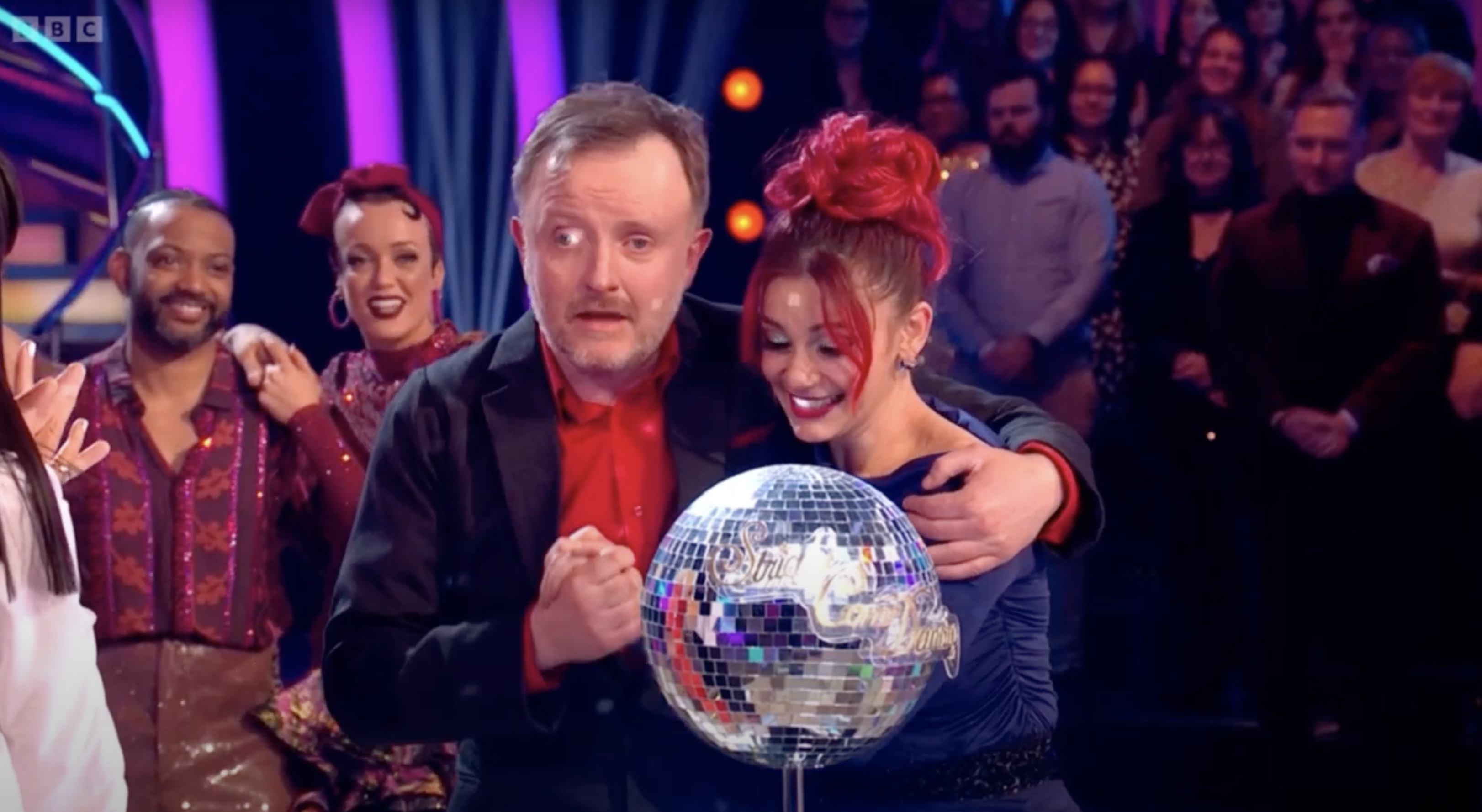 Chris McCausland and Dianne Buswell on Strictly Come Dancing