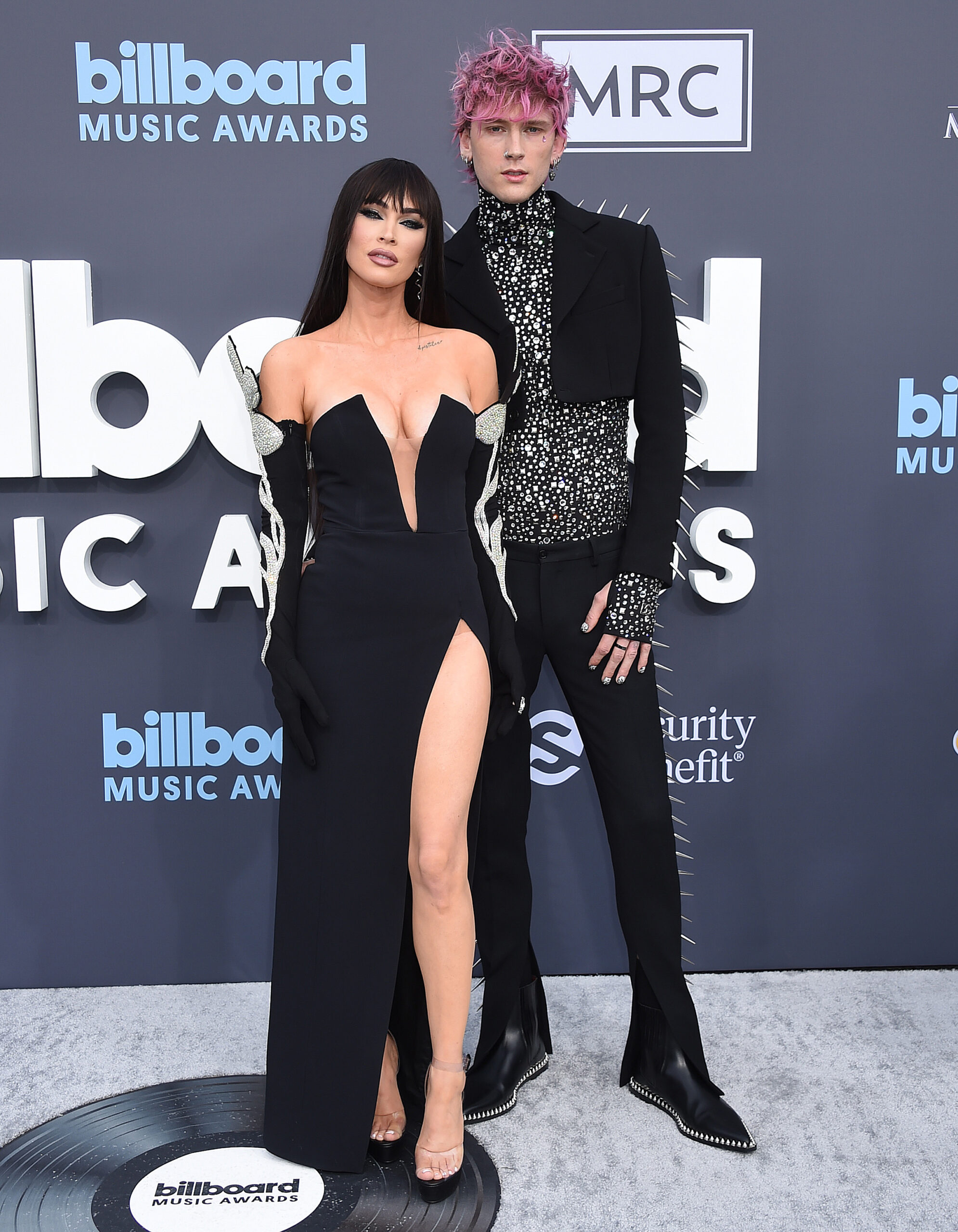 Megan Fox and Machine Gun Kelly on the red carpet