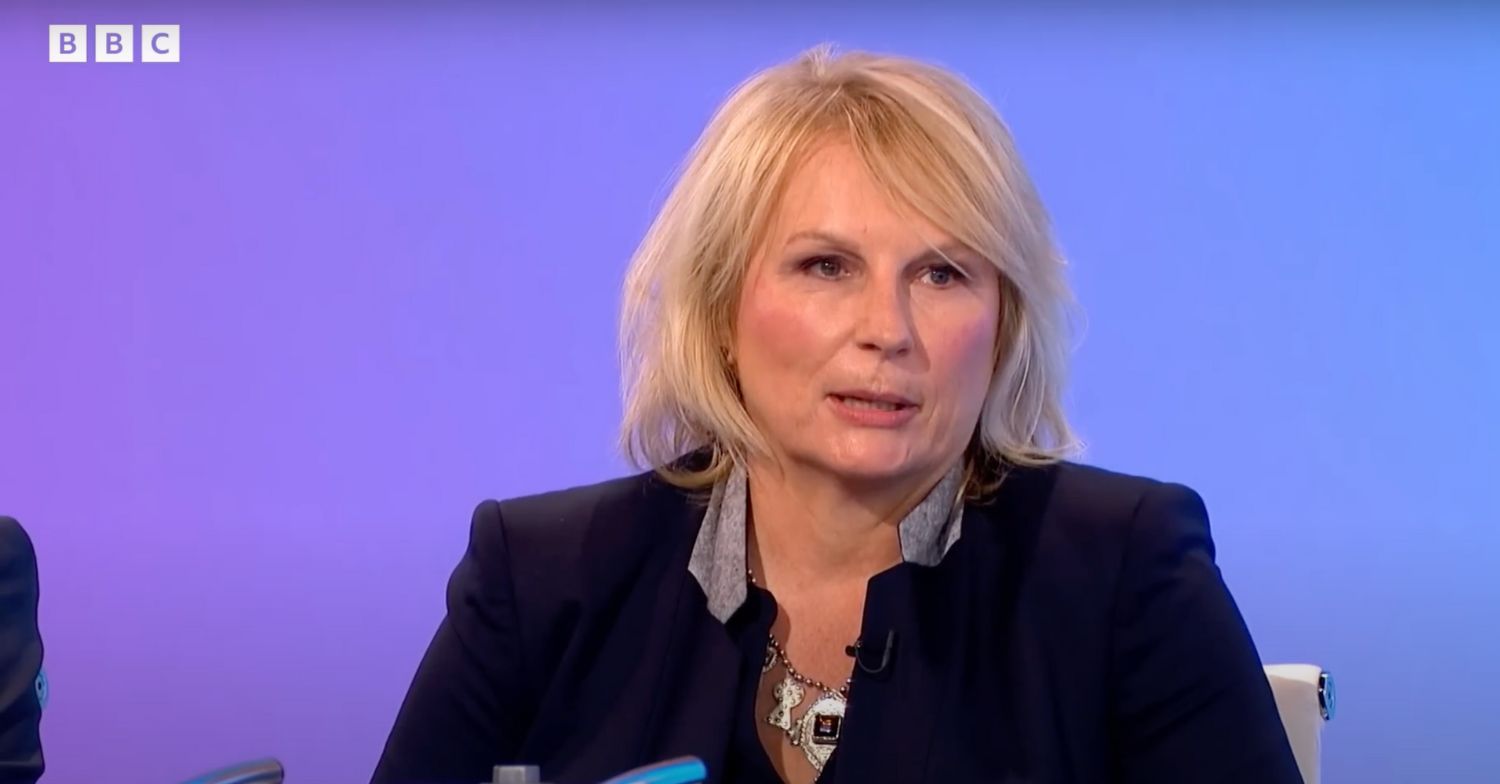 Jennifer Saunders speaking on Would I Lie To You?