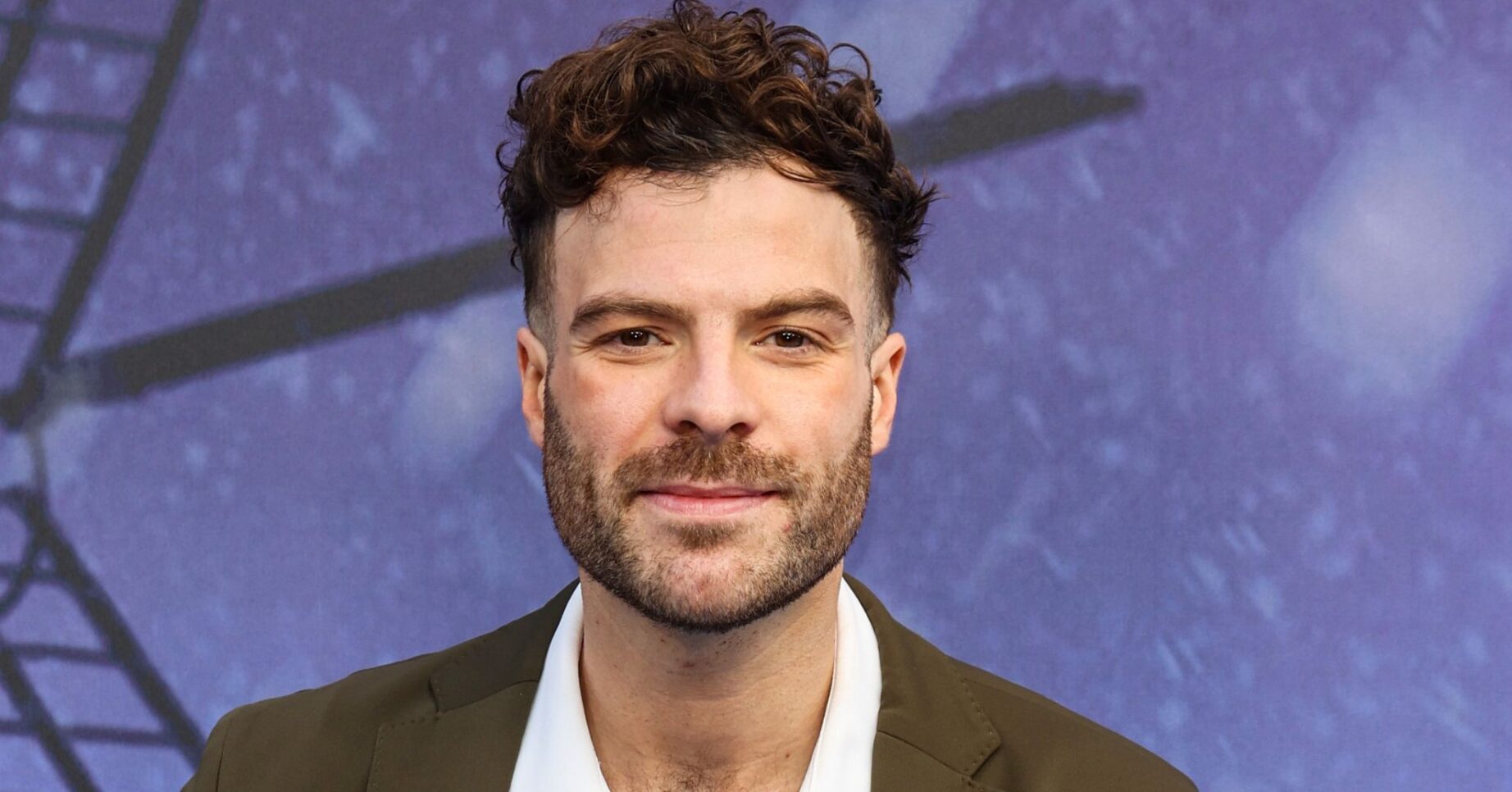 Jordan North poses at "That Christmas" Screening At The BFI London Film Festival