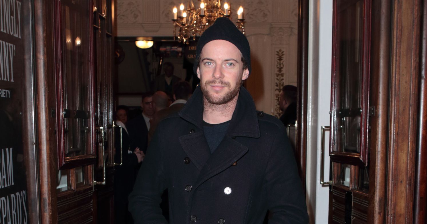 The Serial Killer's Wife star Luke Treadaway smiling 
