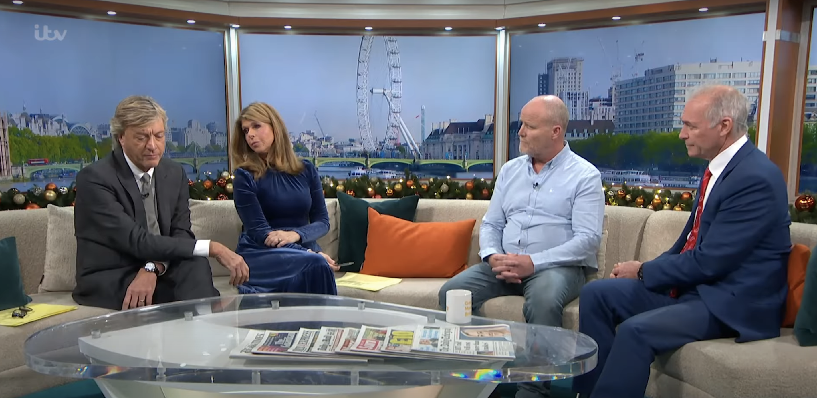 Richard Madeley and Kate Garraway on Good Morning Britain