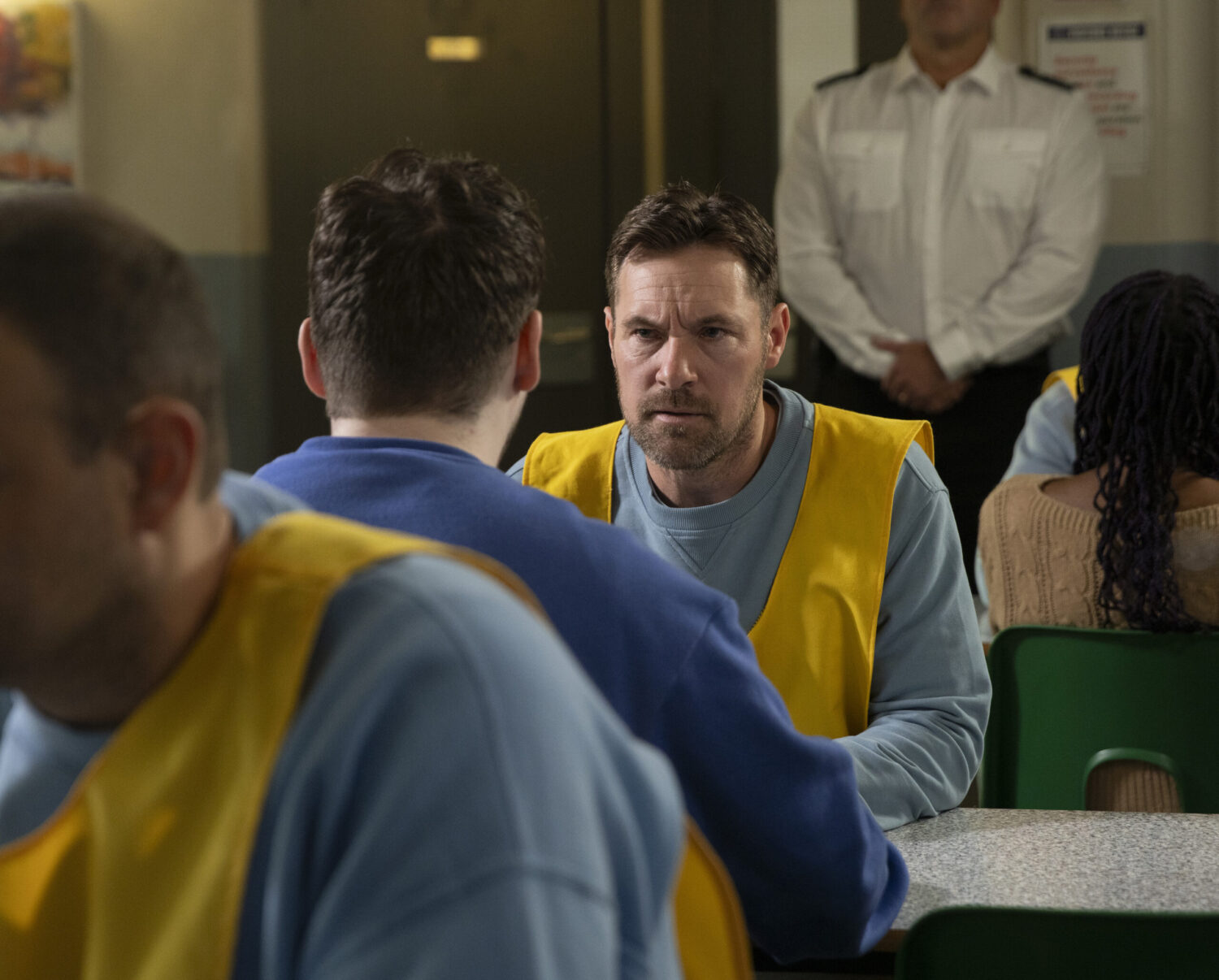 Rob Donovan speaking to Bobby in prison