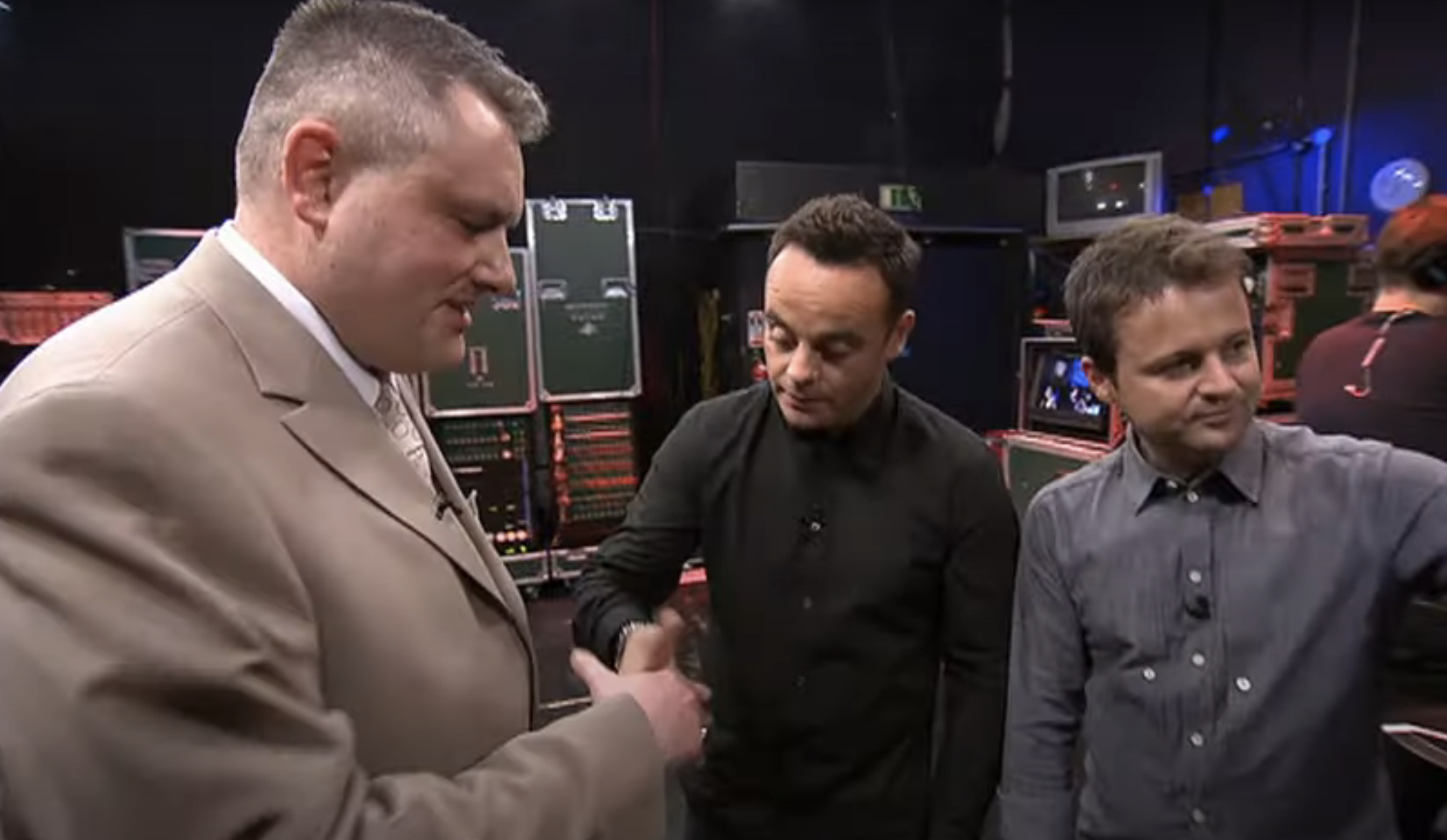 Martyn Crofts on Britain's Got Talent with Ant and Dec