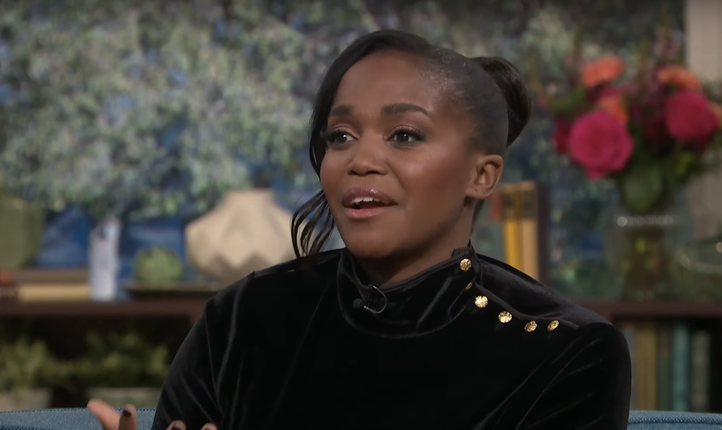 Oti Mabuse talking on This Morning
