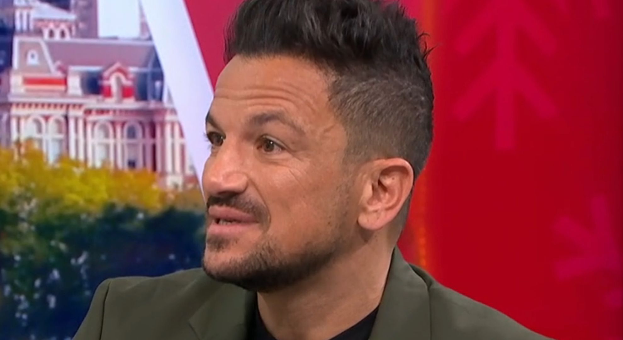 Peter Andre on Good Morning Britain
