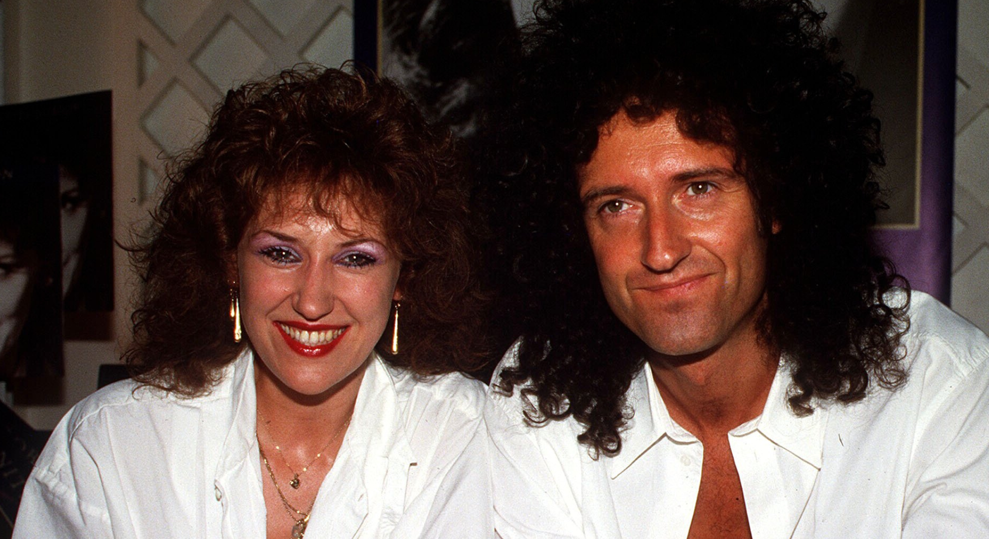 Brian and Anita smiling