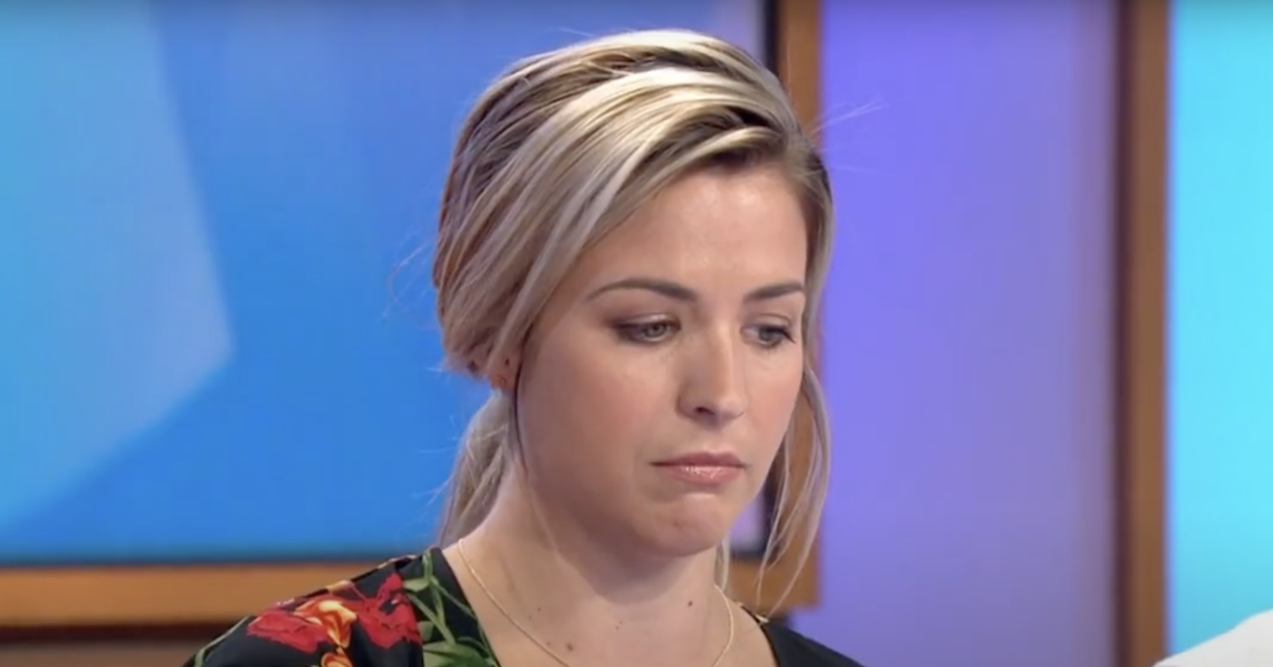 Gemma Atkinson sad on Loose Women