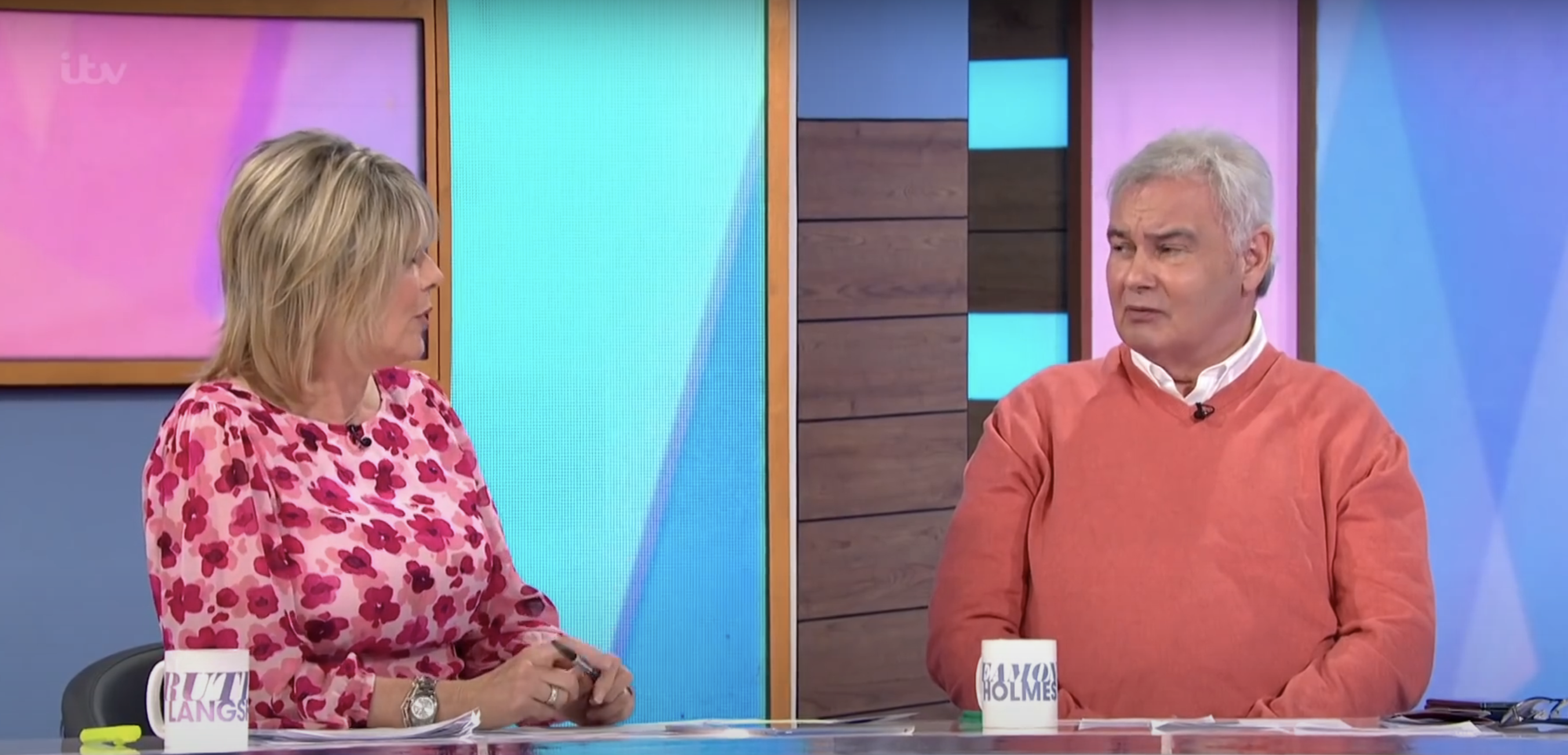 Ruth Langsford and Eamonn Holmes on Loose Women