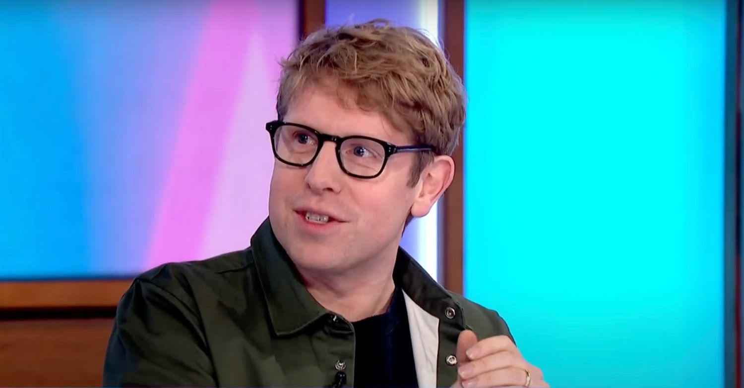 Josh Widdicombe speaking on Loose Women 