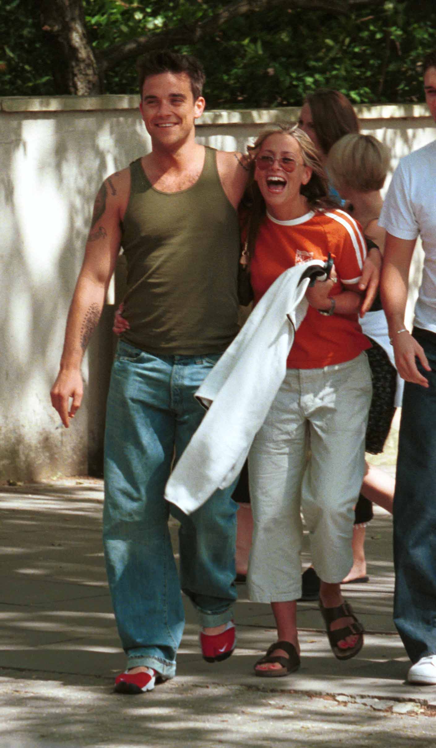 Robbie Williams and Nicole Appleton