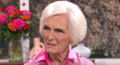 Mary Berry talking on This Morning