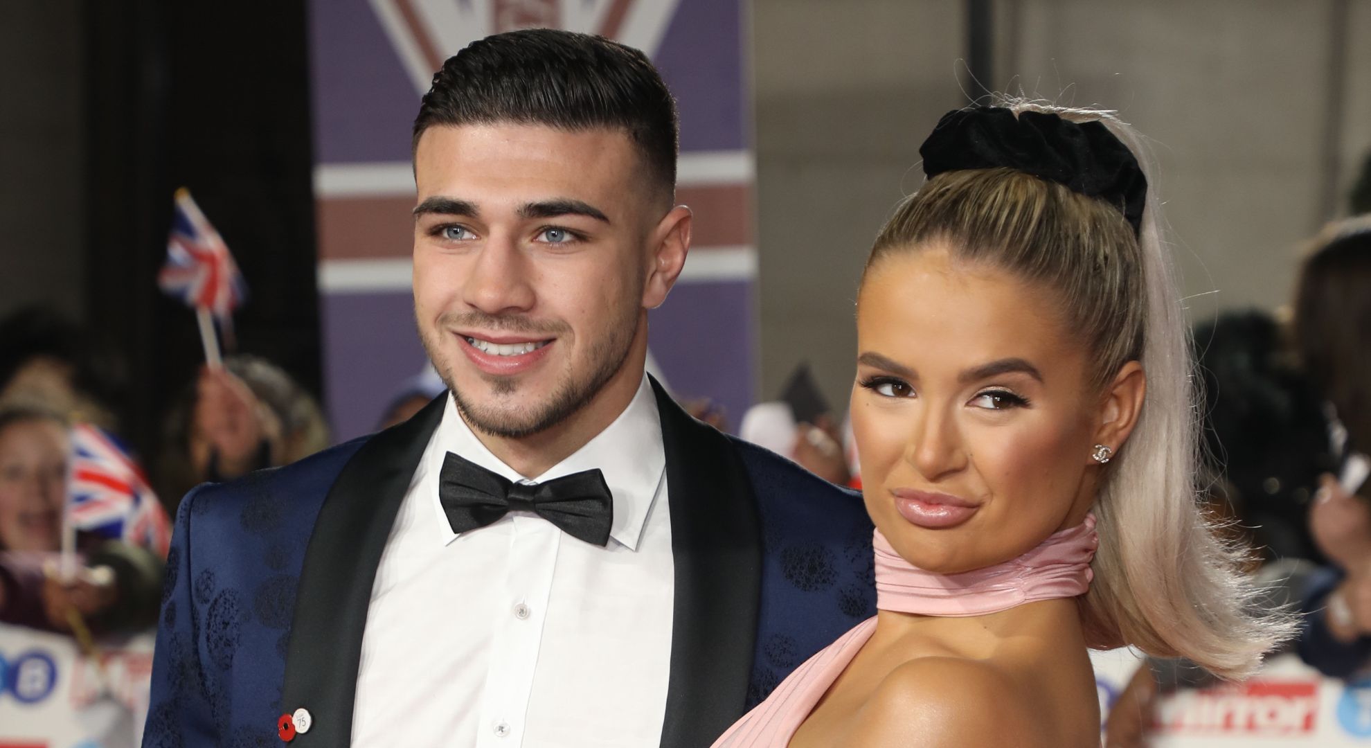 Tommy and Molly smiling