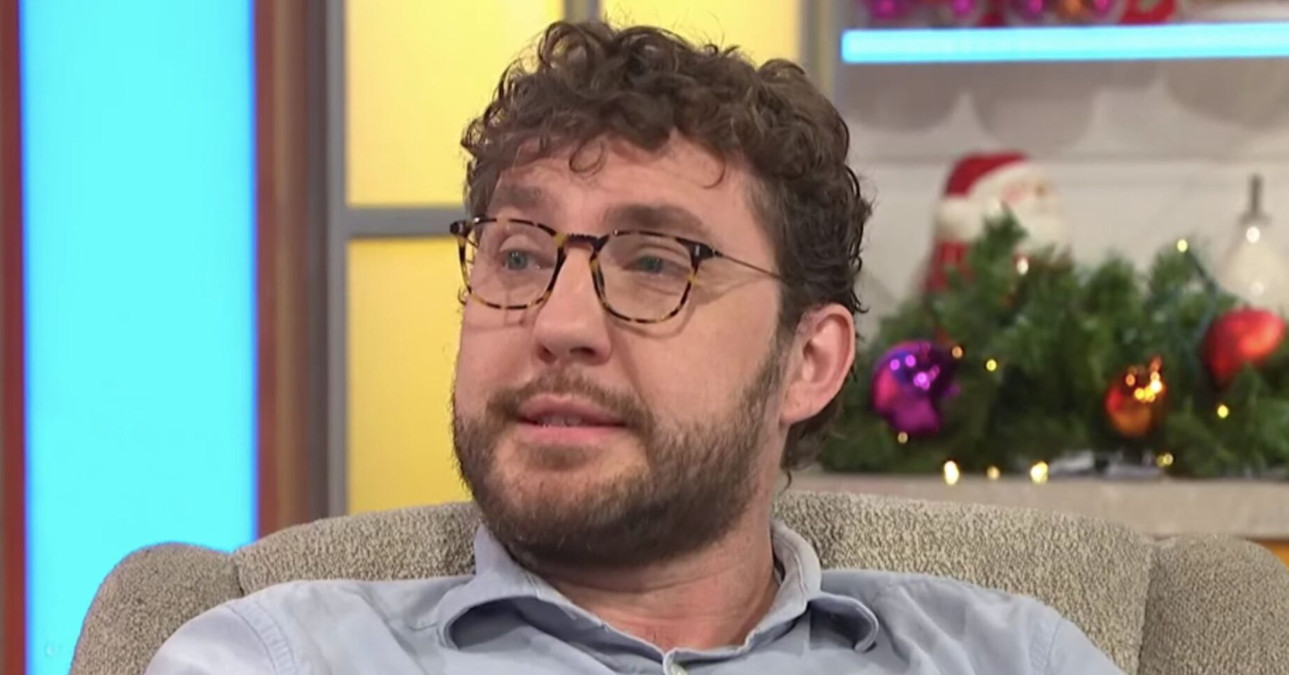 Seann Walsh looking serious