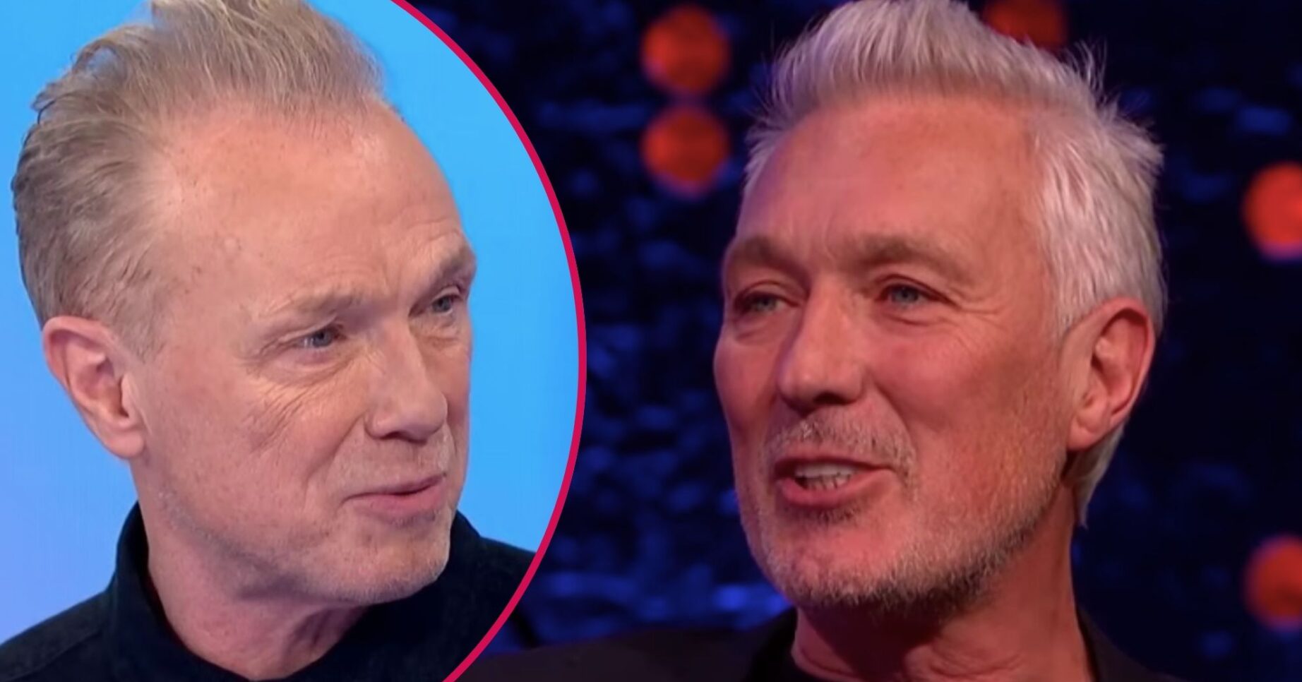 Gary and Martin Kemp looking serious