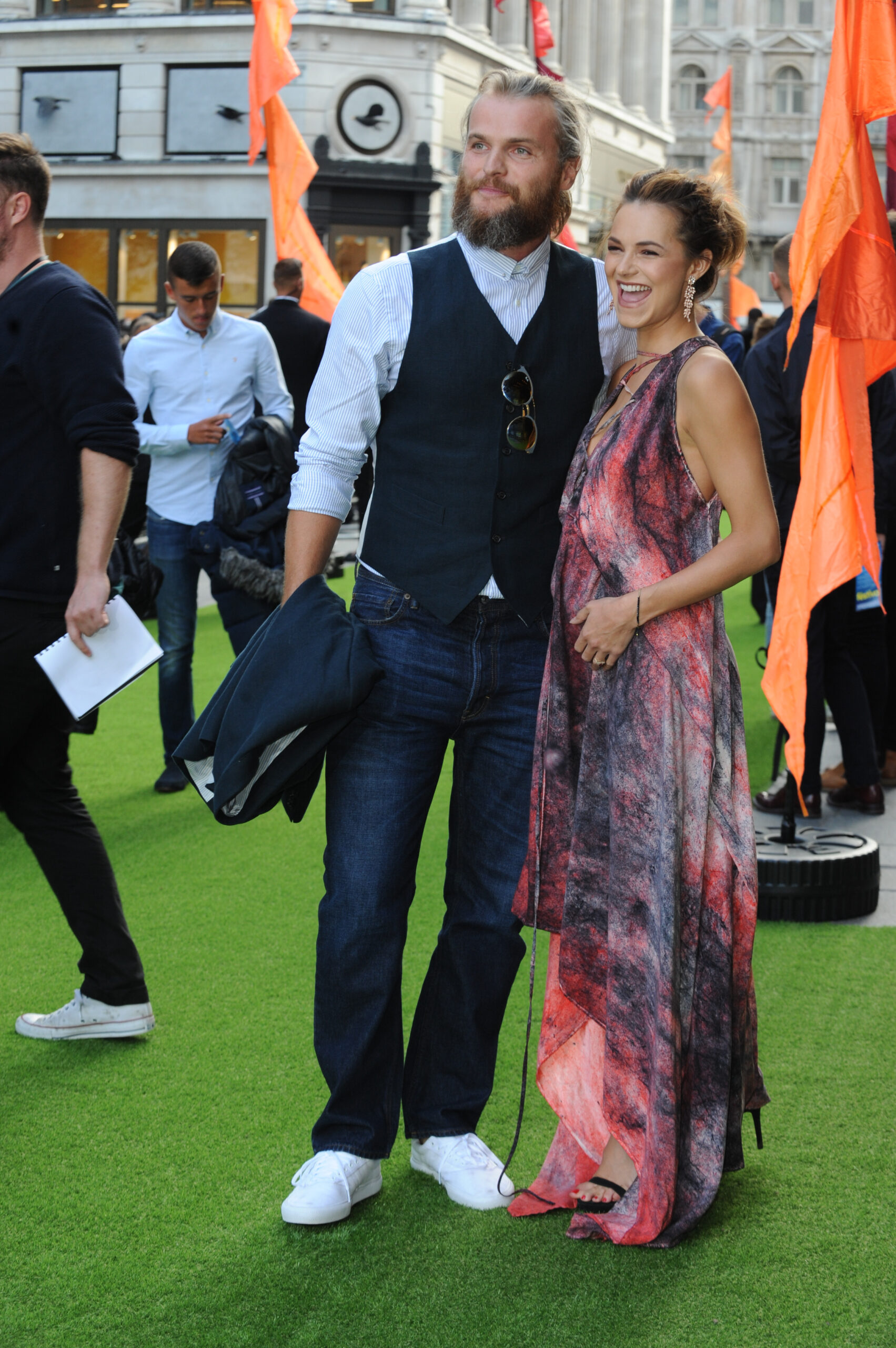 Marius Jensen and Kara Tointon 