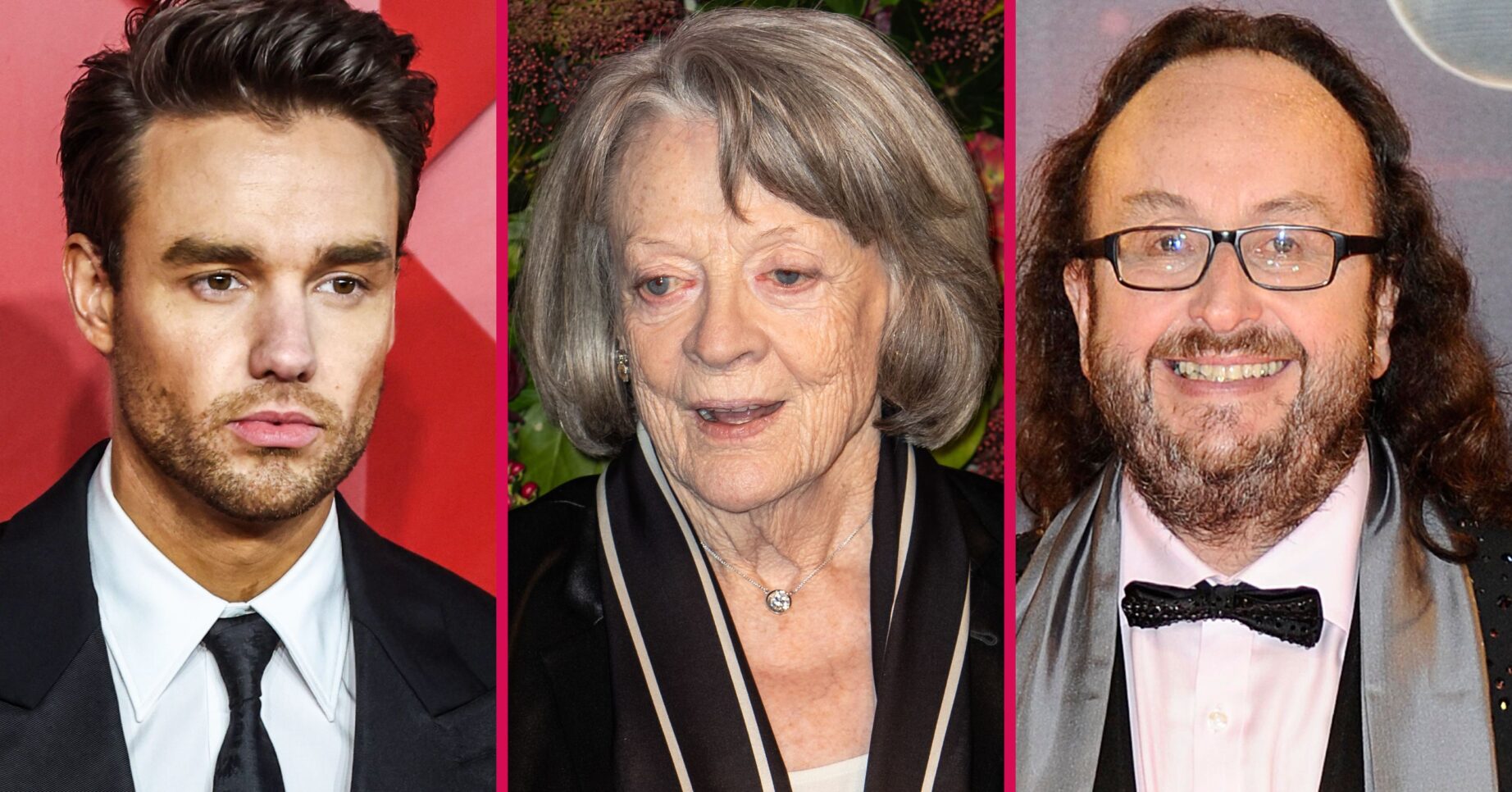 Liam Payne, Maggie and Dave Myers smiling