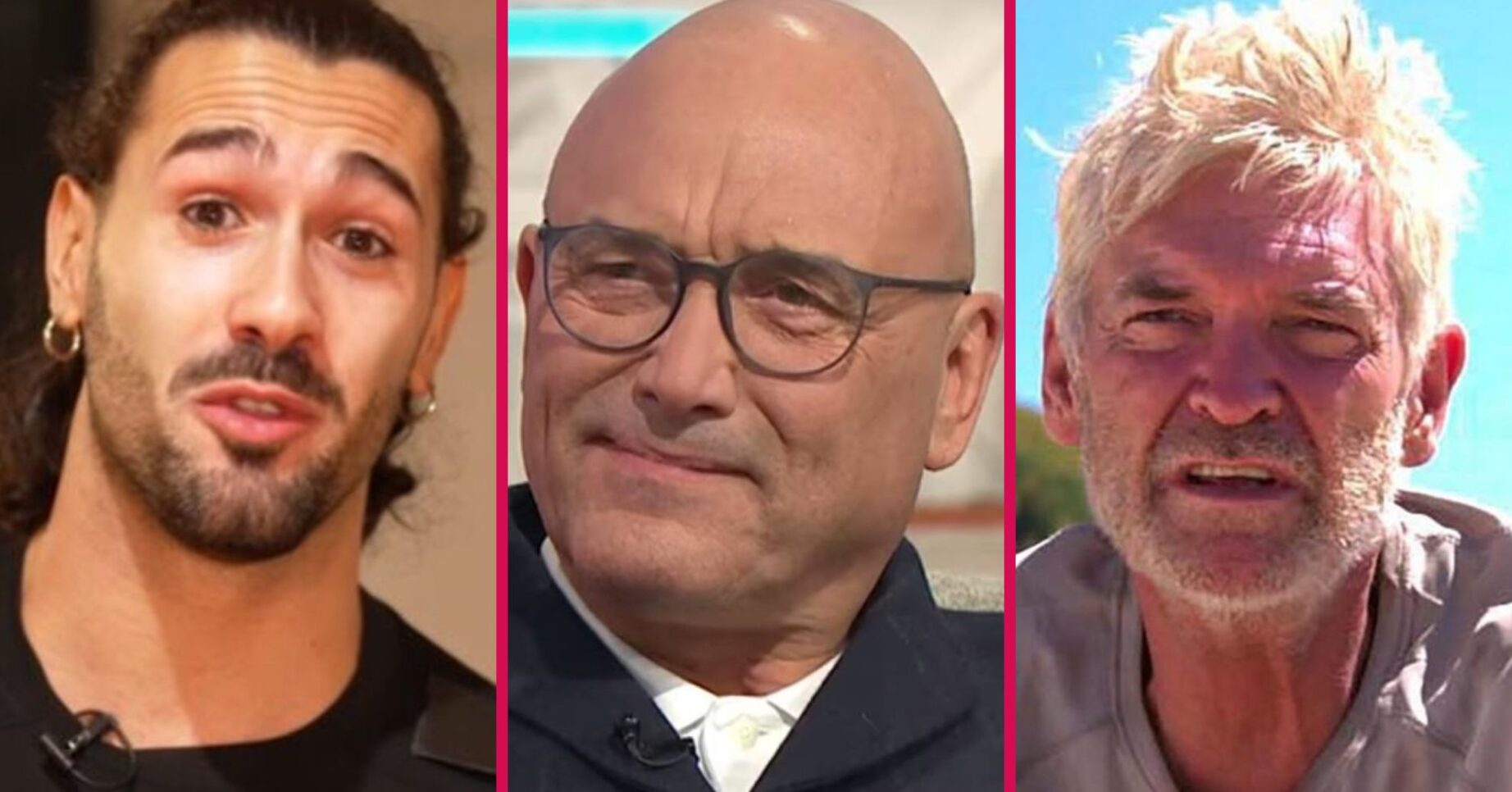 Graziano Di Prima, Gregg Wallace and Phillip Schofield