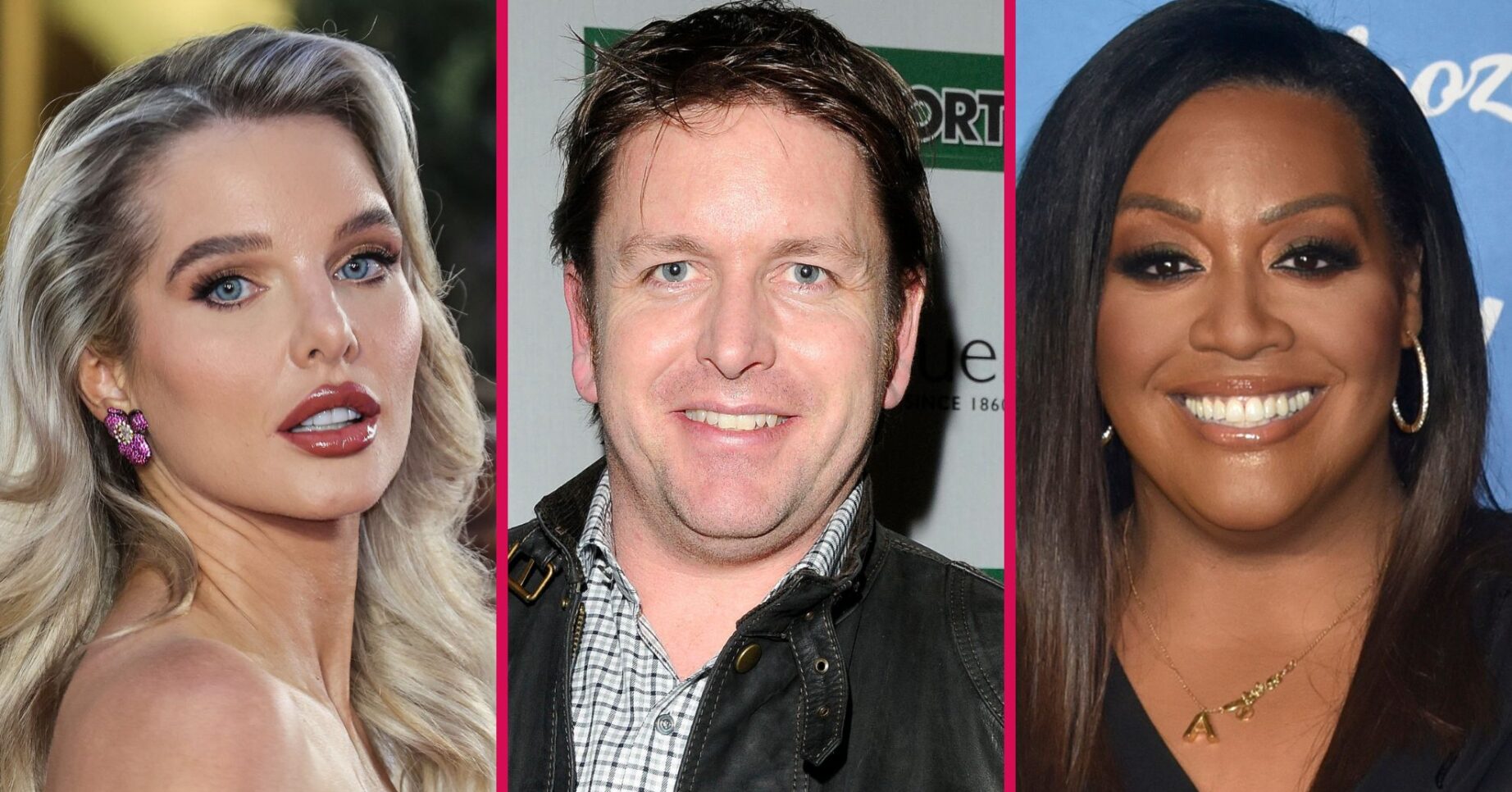 Helen , James and Alison smiling