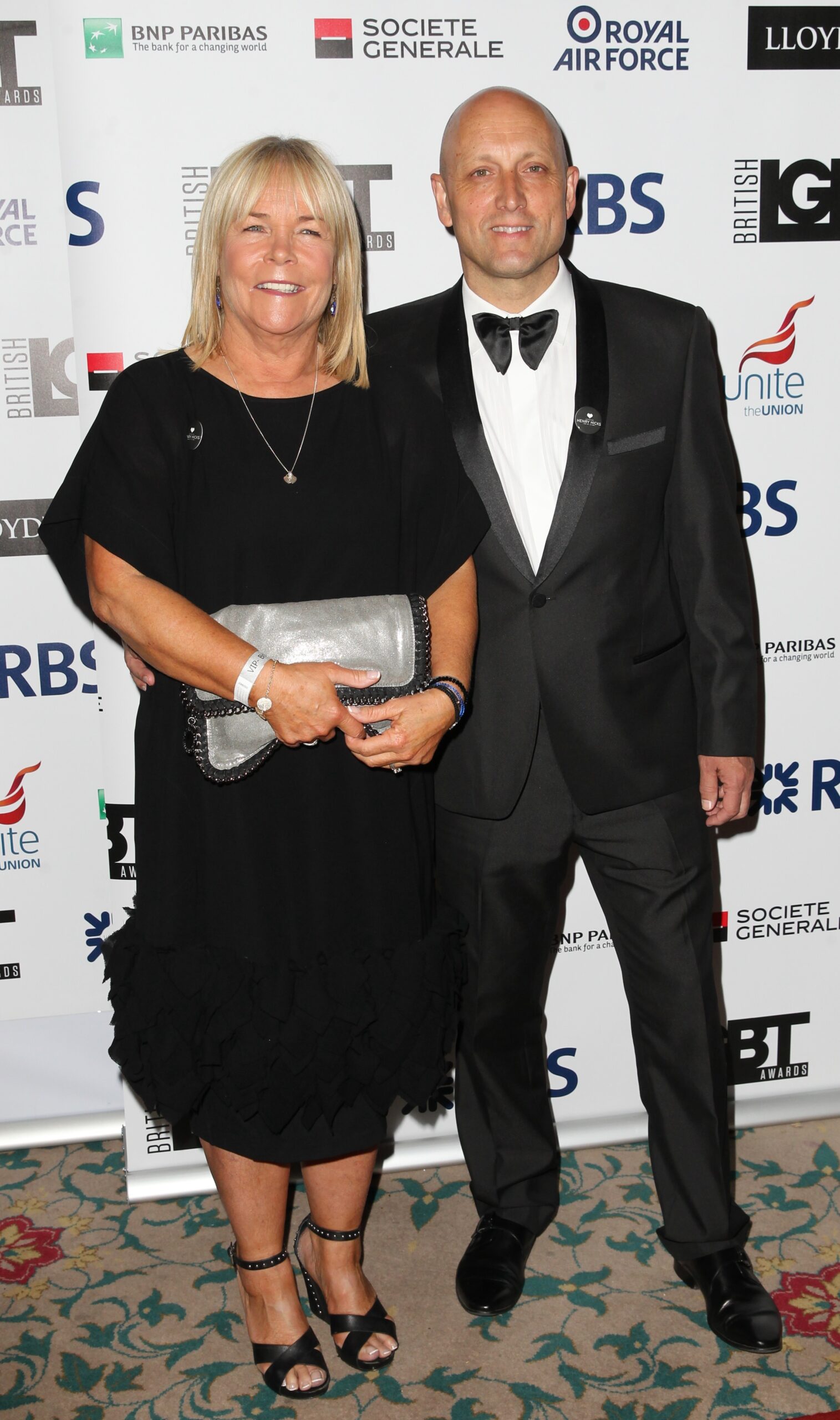 Linda Robson and Mark Dunford